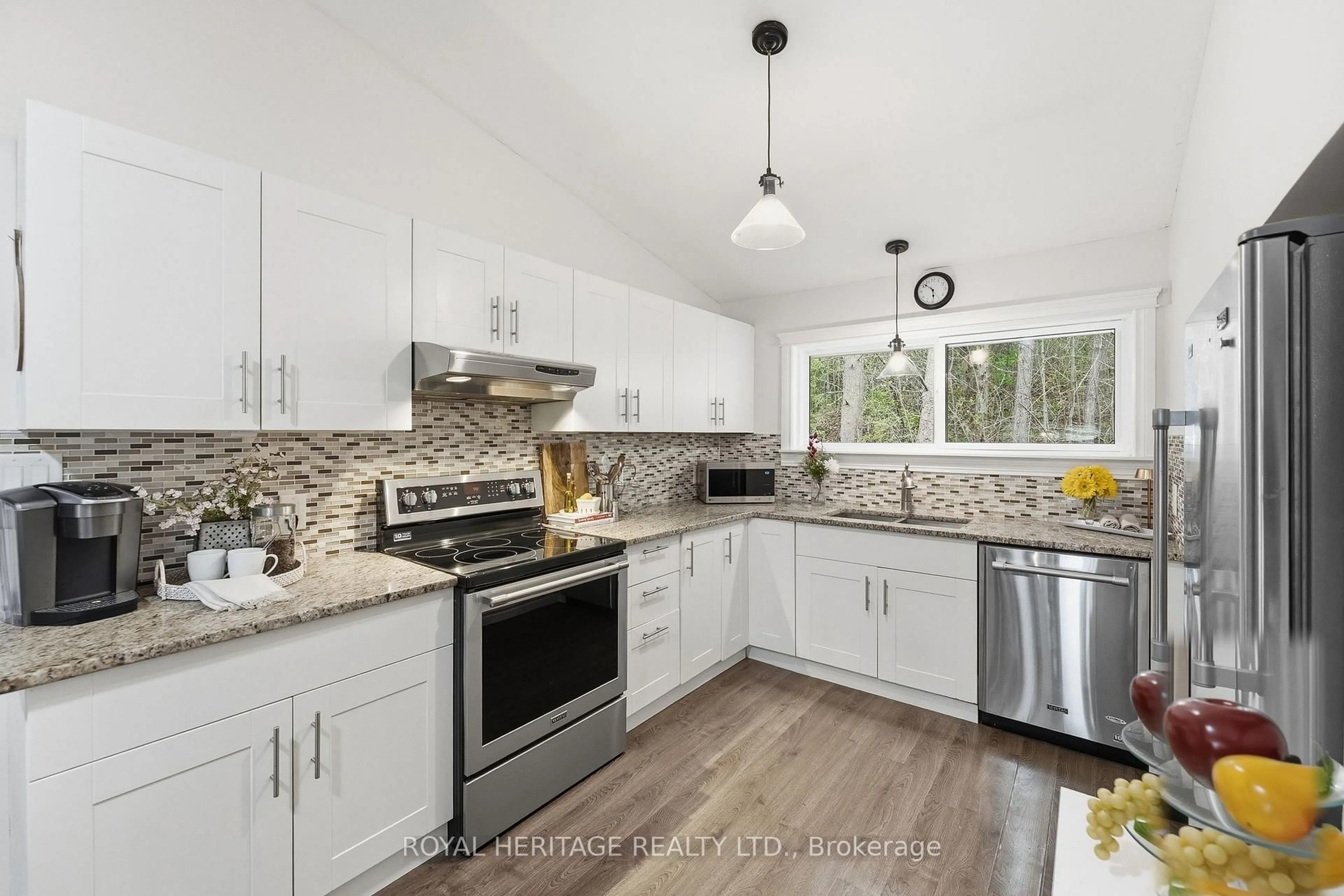 Open concept kitchen, ceramic/tile floor for 30 Stockdale Rd, Quinte West Ontario K8V 5P6
