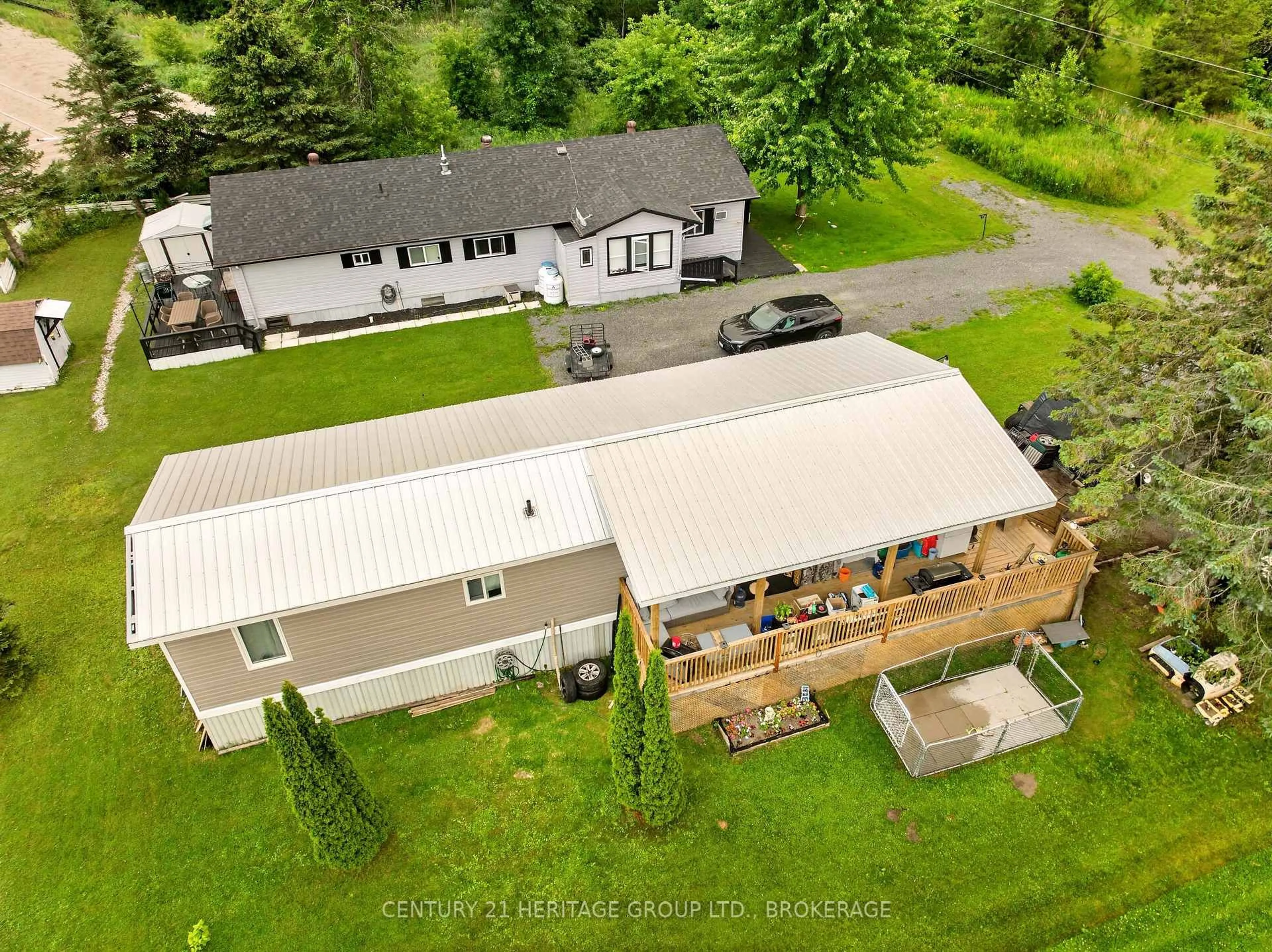 A pic from outside/outdoor area/front of a property/back of a property/a pic from drone, building for 7 PATTERSON Rd, Rideau Lakes Ontario K0G 1E0