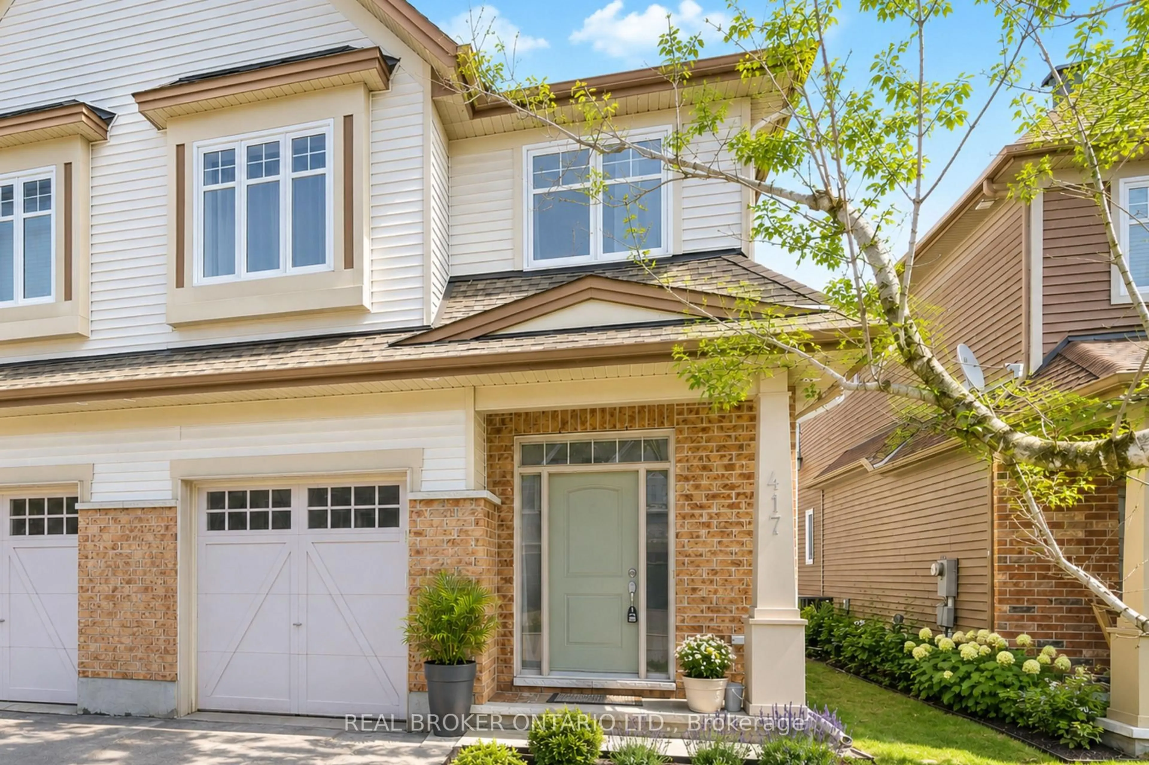 Home with brick exterior material, street for 417 STALWART Cres, Ottawa Ontario K1T 0H2