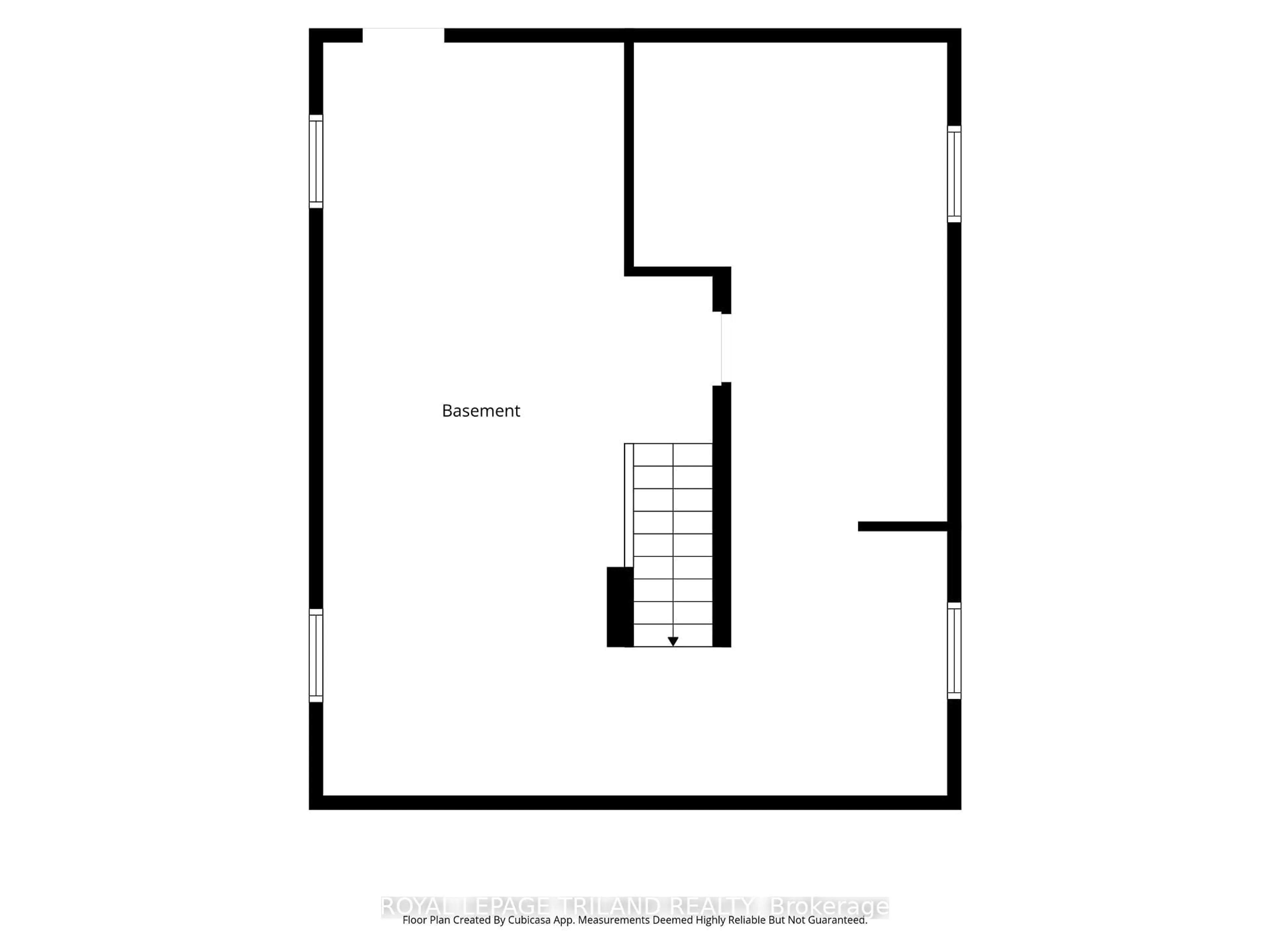 Floor plan for 796 Fleet St, London East Ontario N5Y 1R9