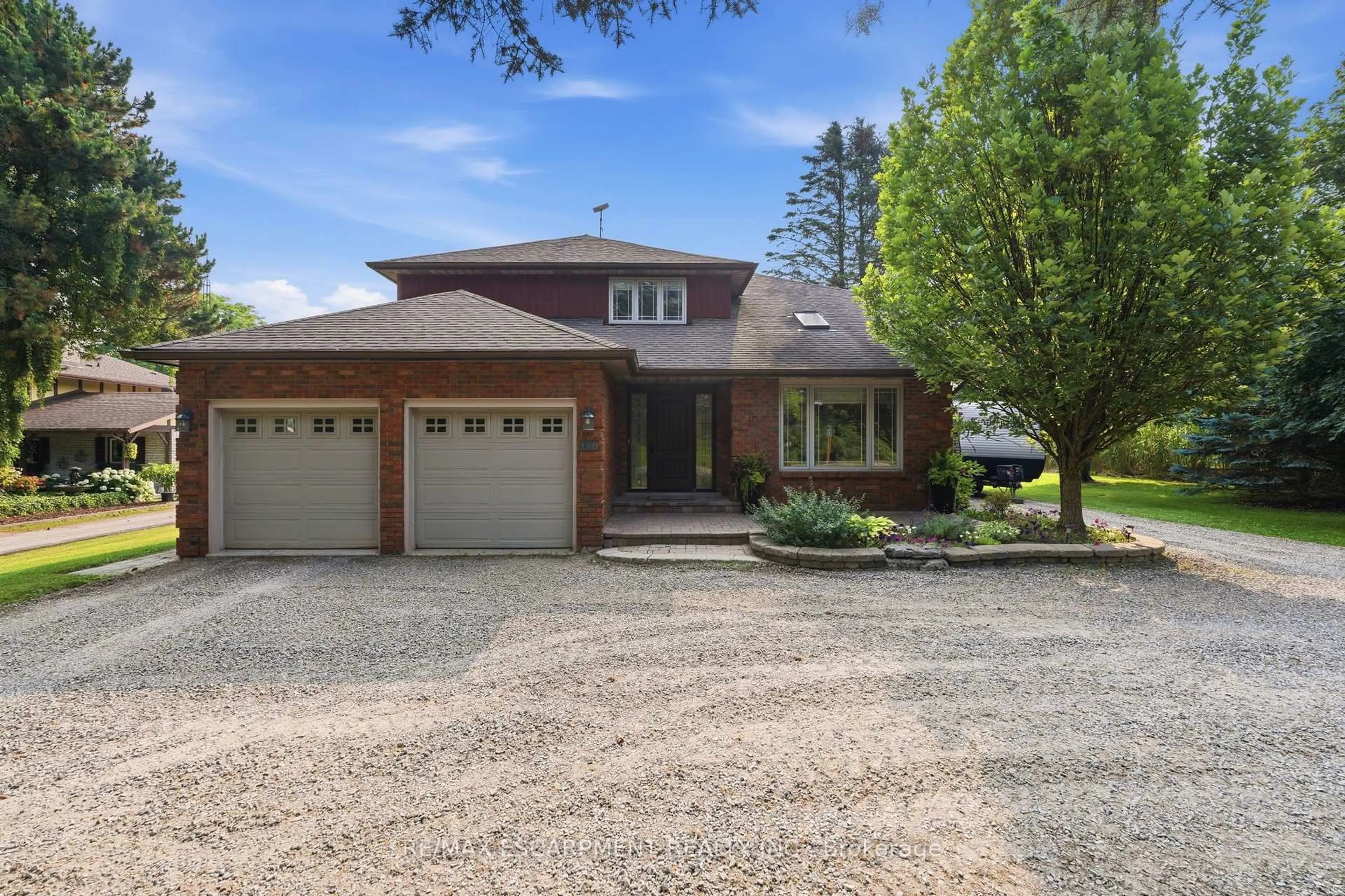 Home with brick exterior material, street for 108 Highway 52, Hamilton Ontario L0R 1T0