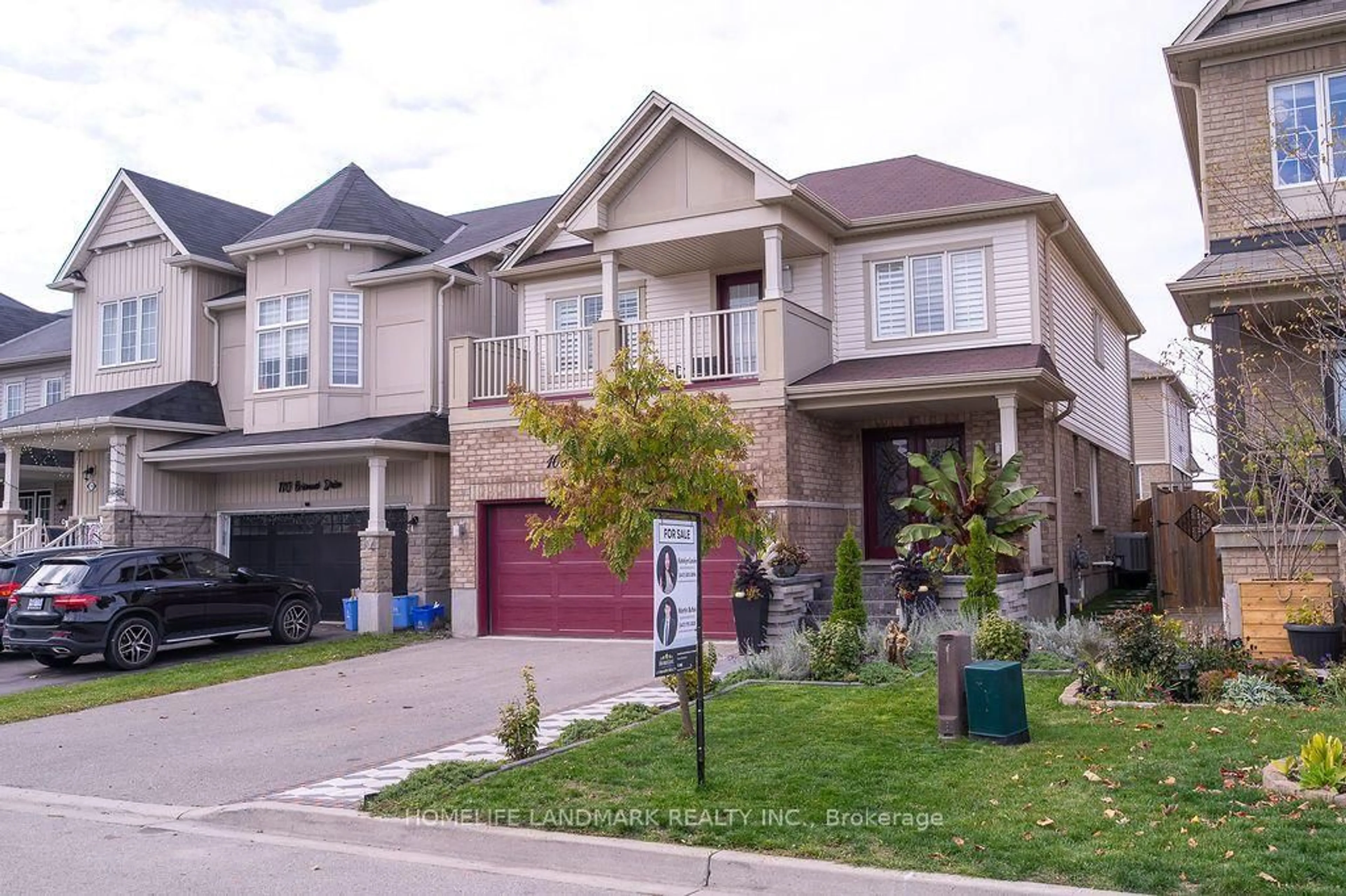 Home with brick exterior material, street for 106 Odonnel Dr, Hamilton Ontario L0R 1C0