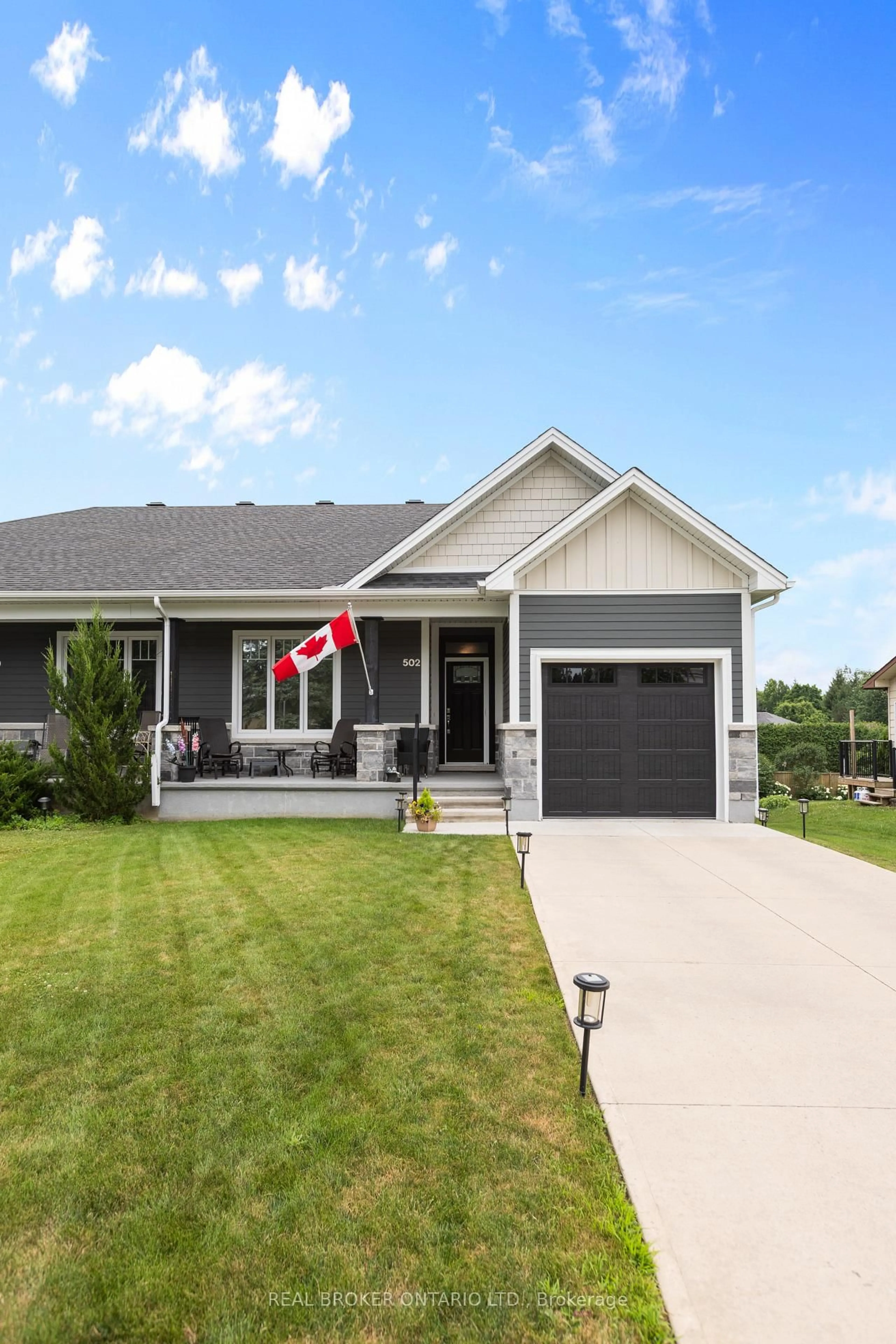Home with vinyl exterior material, street for 502 Clothier St, North Grenville Ontario K0G 1J0
