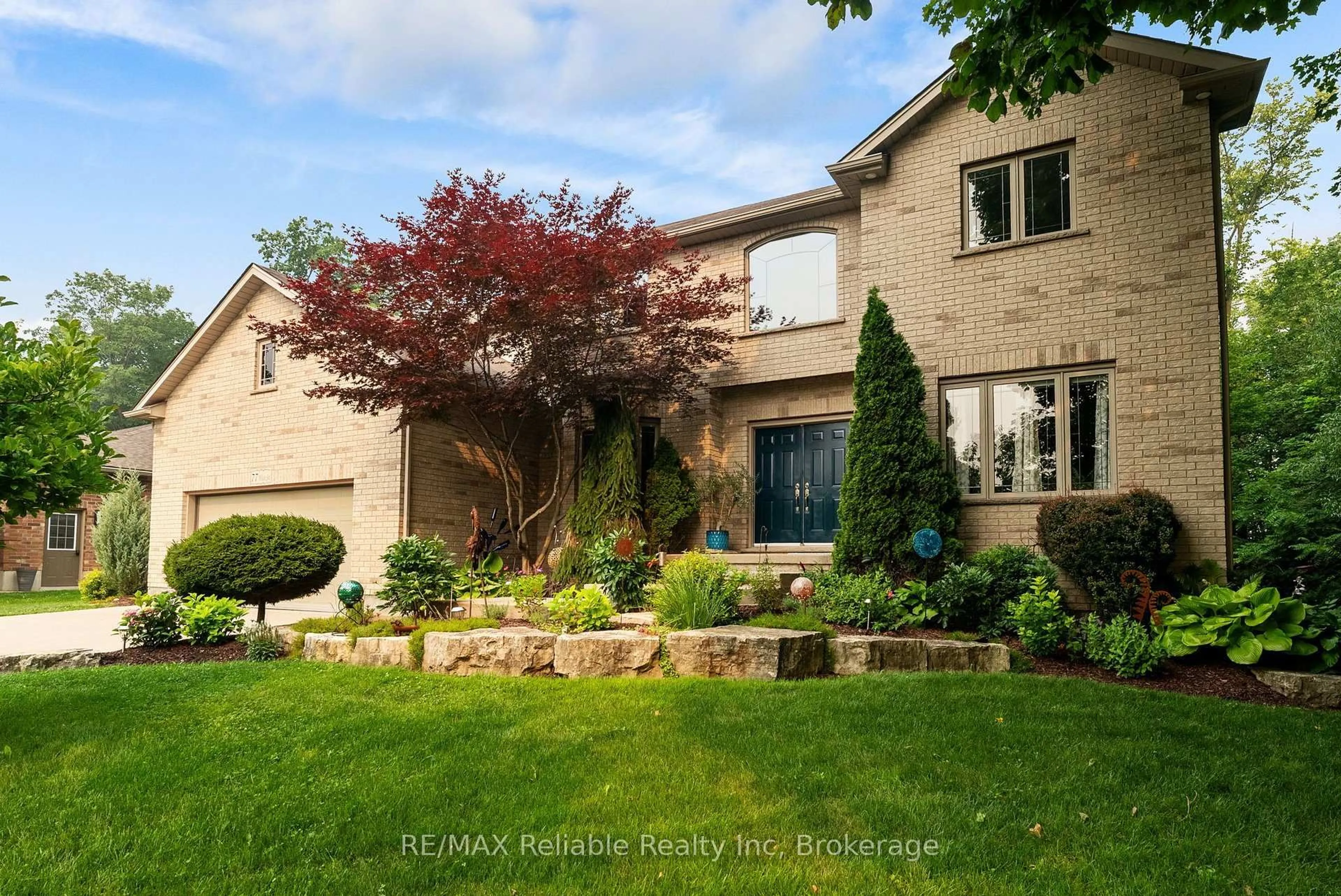 Home with brick exterior material, street for 77 West St, Huron East Ontario N0K 1W0