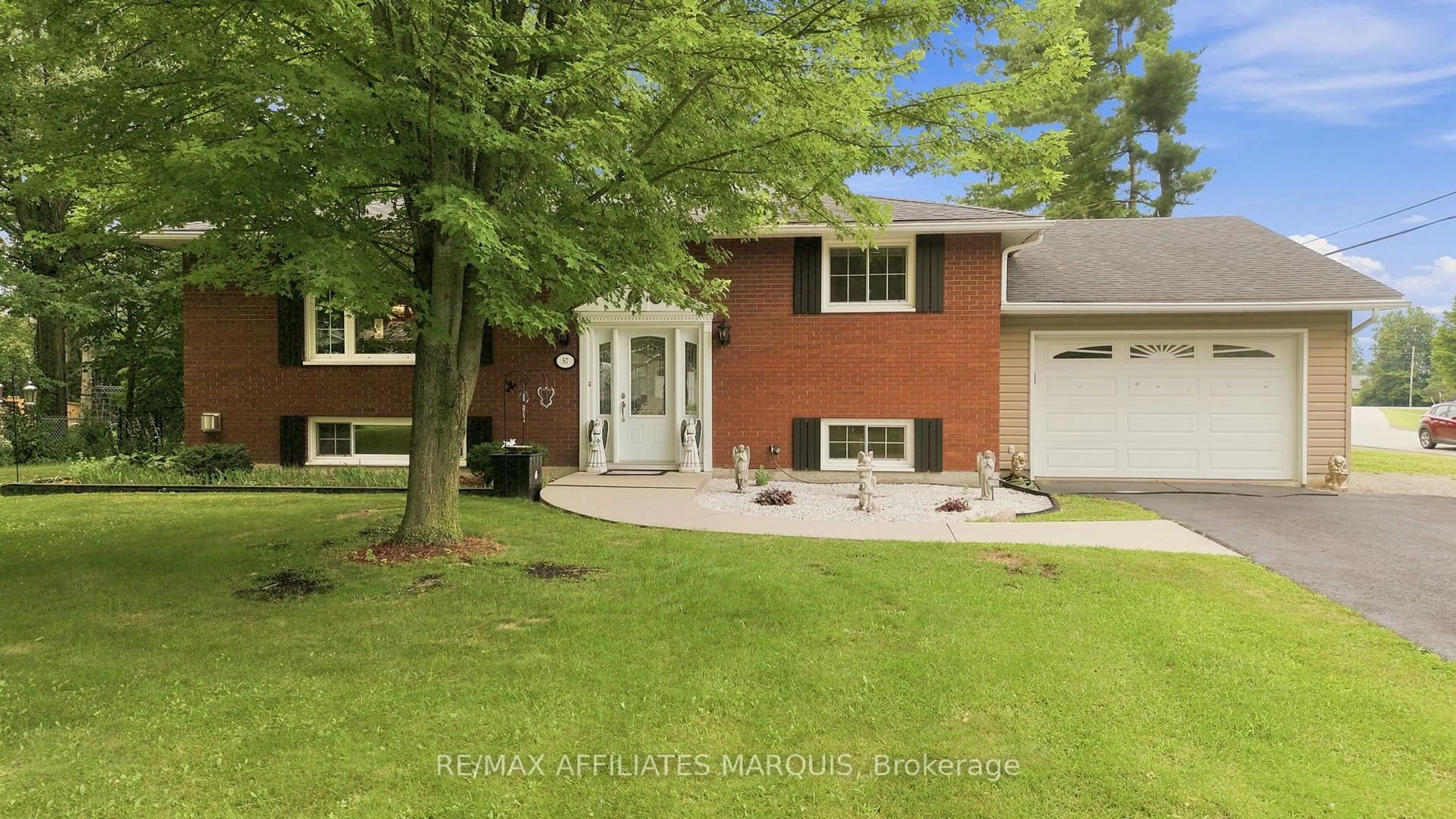 Home with brick exterior material, street for 57 Golf Club Rd, Rideau Lakes Ontario K7A 4S5