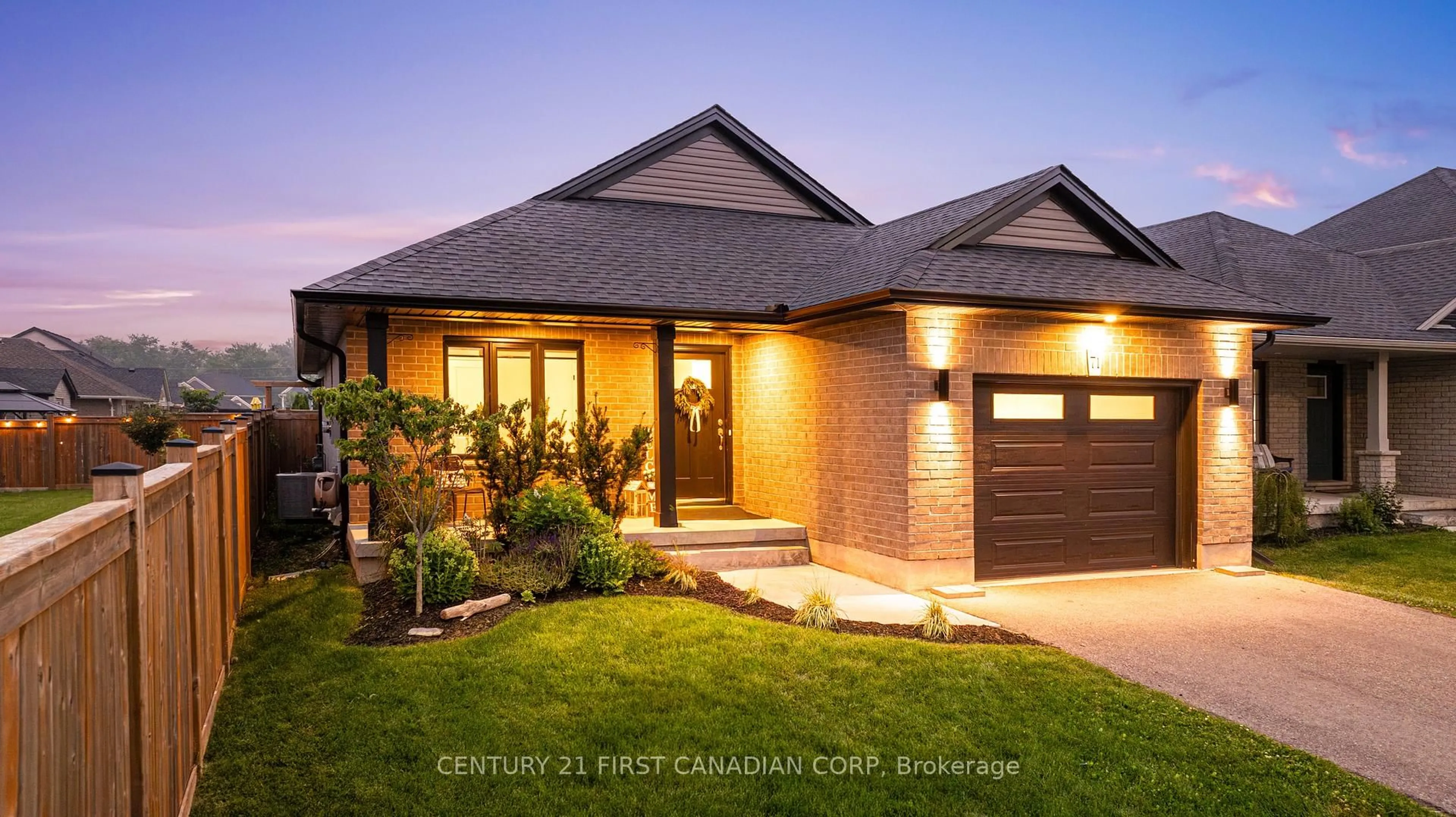 Home with brick exterior material, street for 71 Renaissance Dr, St. Thomas Ontario N5R 0K1