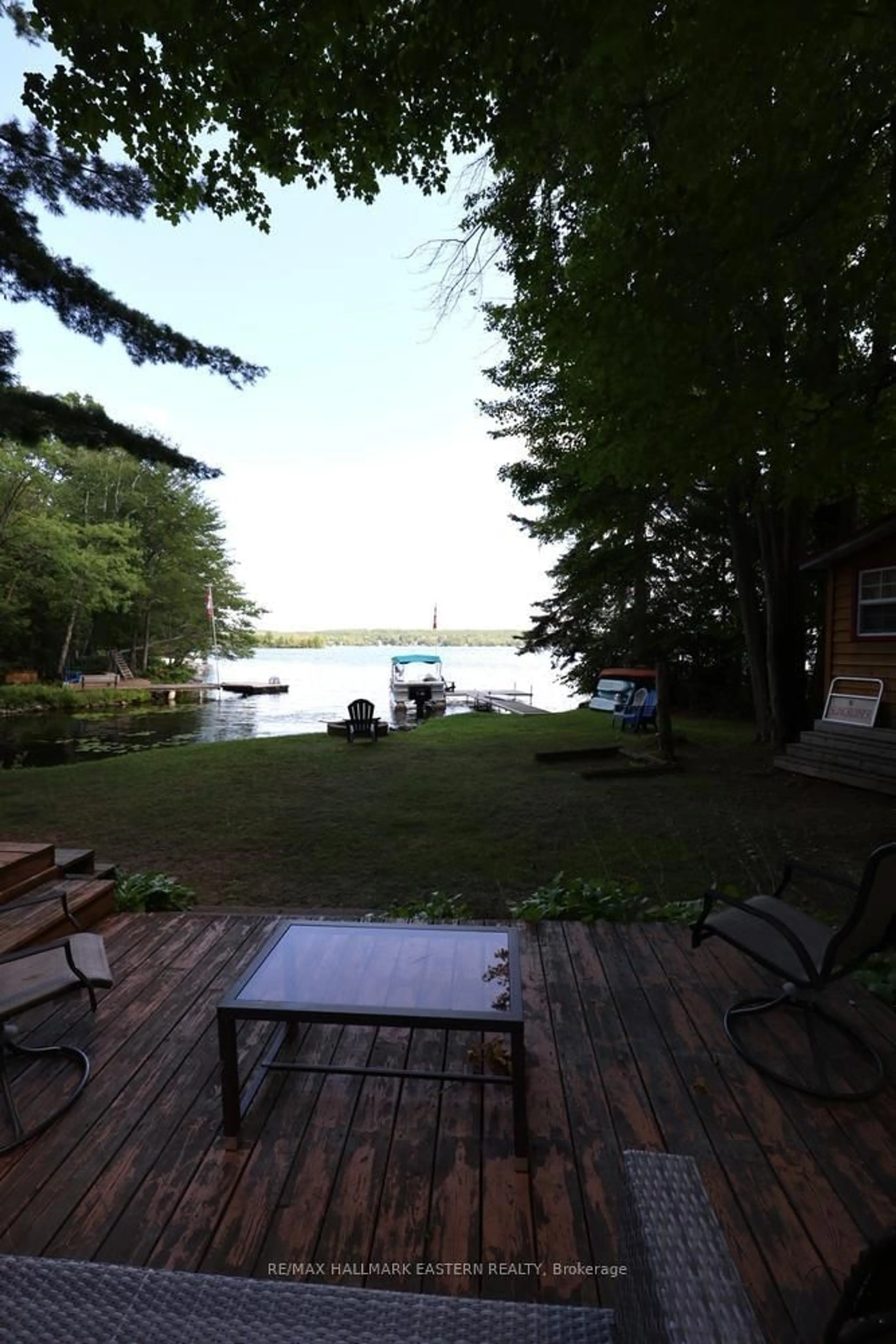 Patio, water/lake/river/ocean view for 116 Fire Route 26A, Havelock-Belmont-Methuen Ontario K0L 1Z0