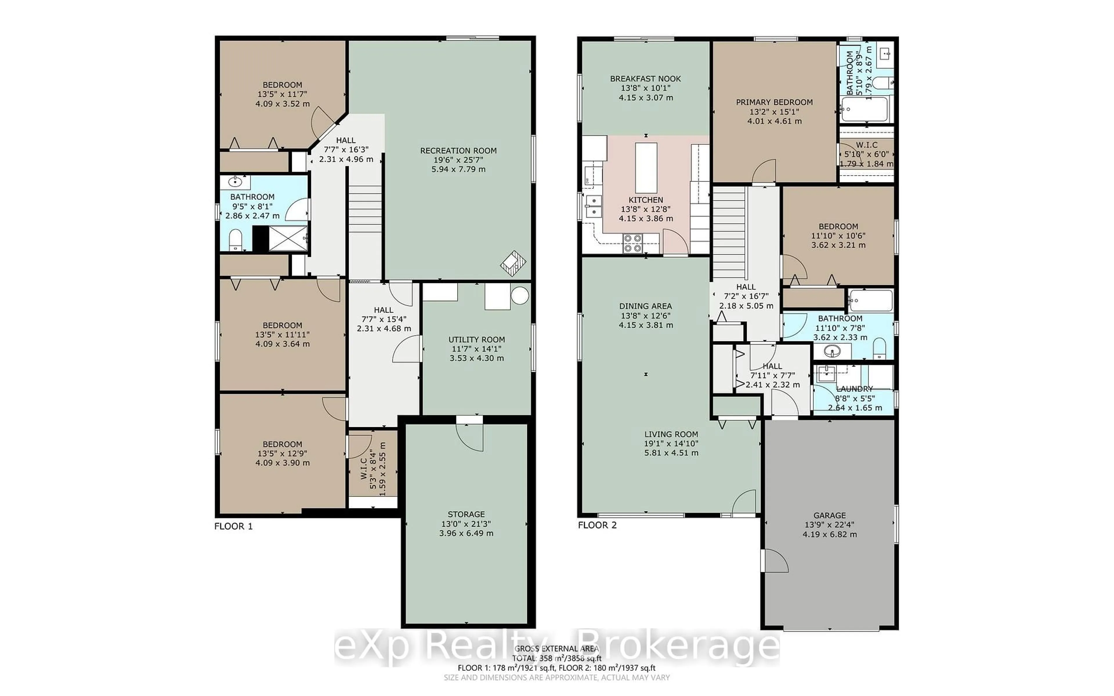 Floor plan for 2 Mann Ave, Parry Sound Ontario P2A 2H3