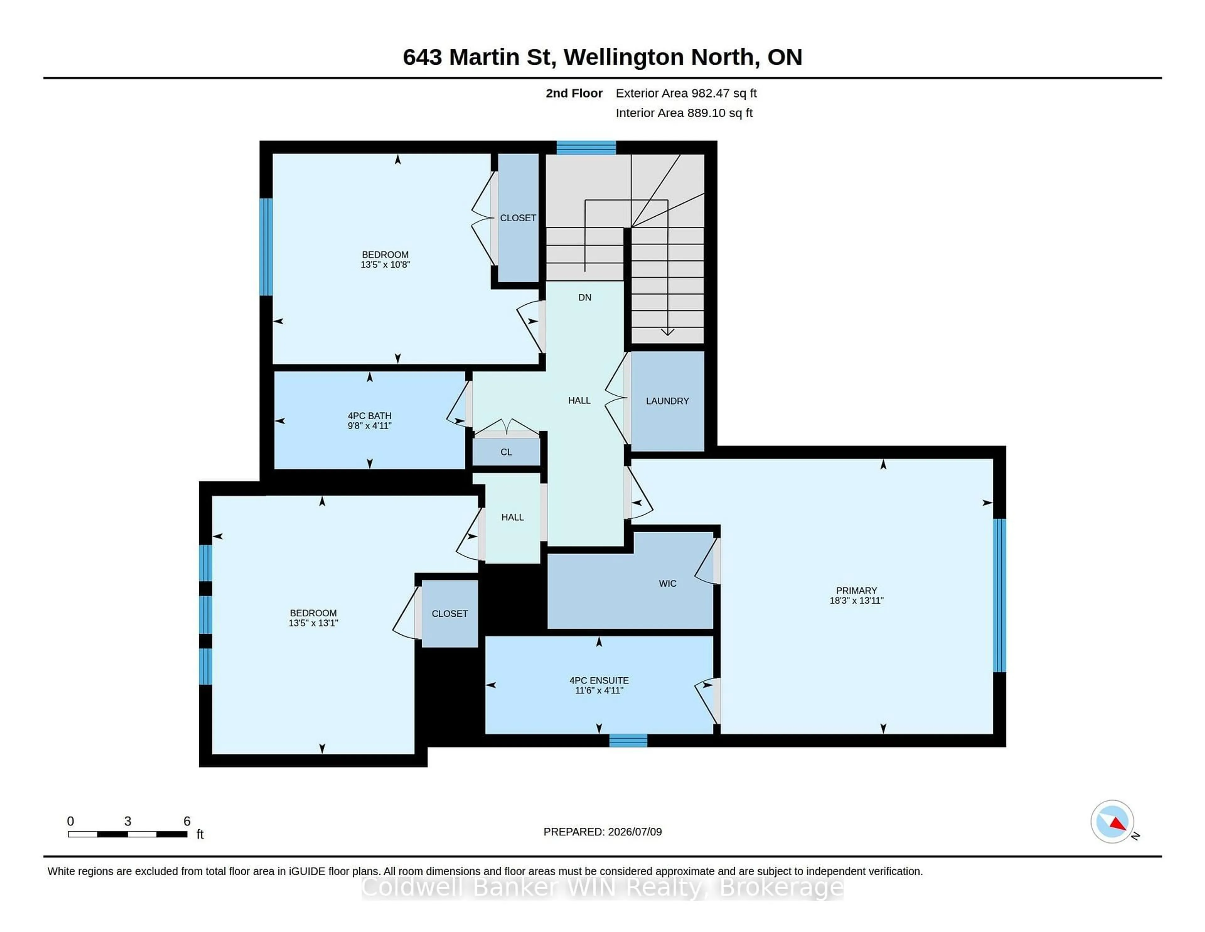 Floor plan for 643 Martin St, Wellington North Ontario N0G 2L3