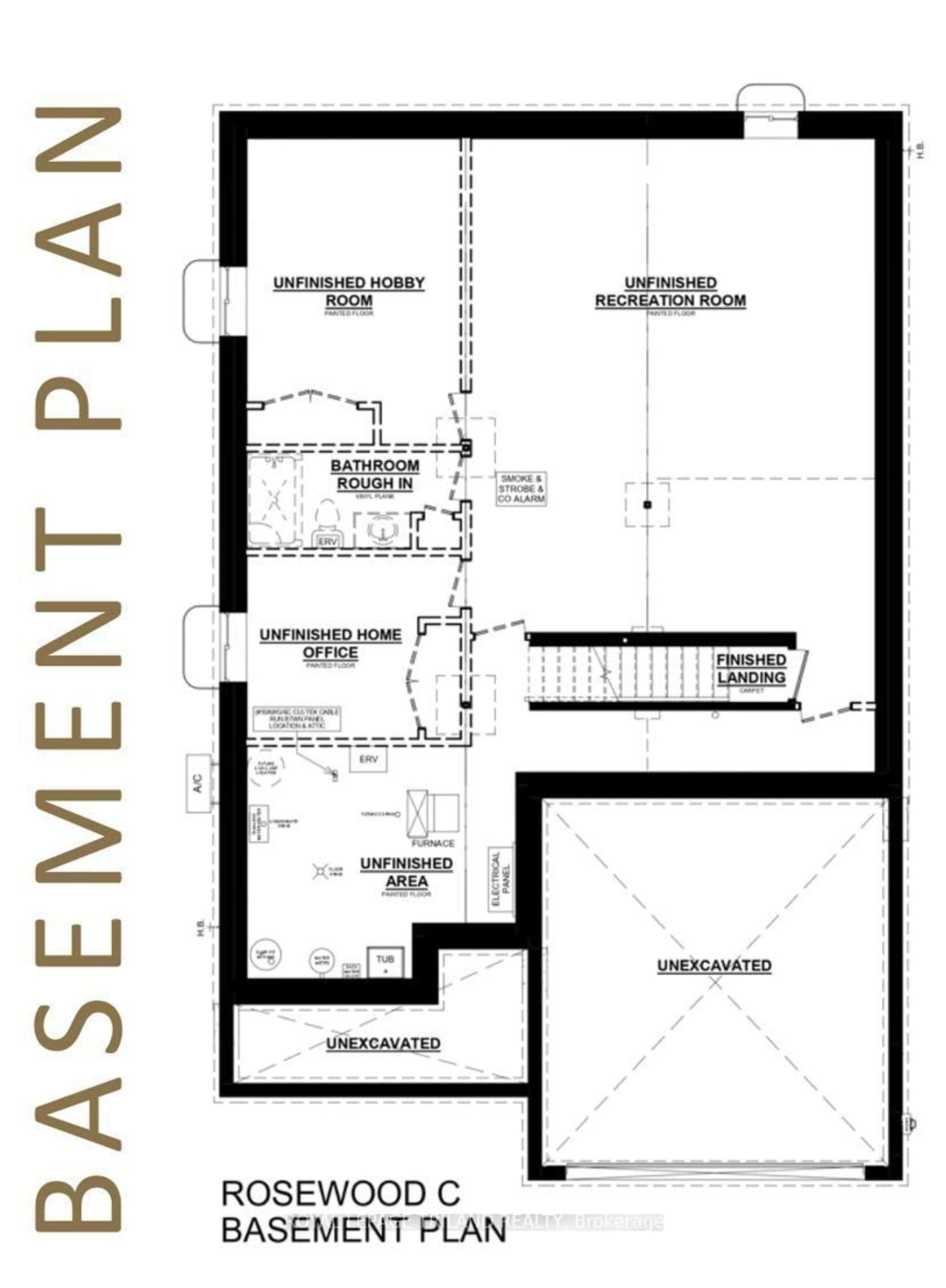 Floor plan for 22 Hawk's Gate, Central Elgin Ontario N5R 0R2