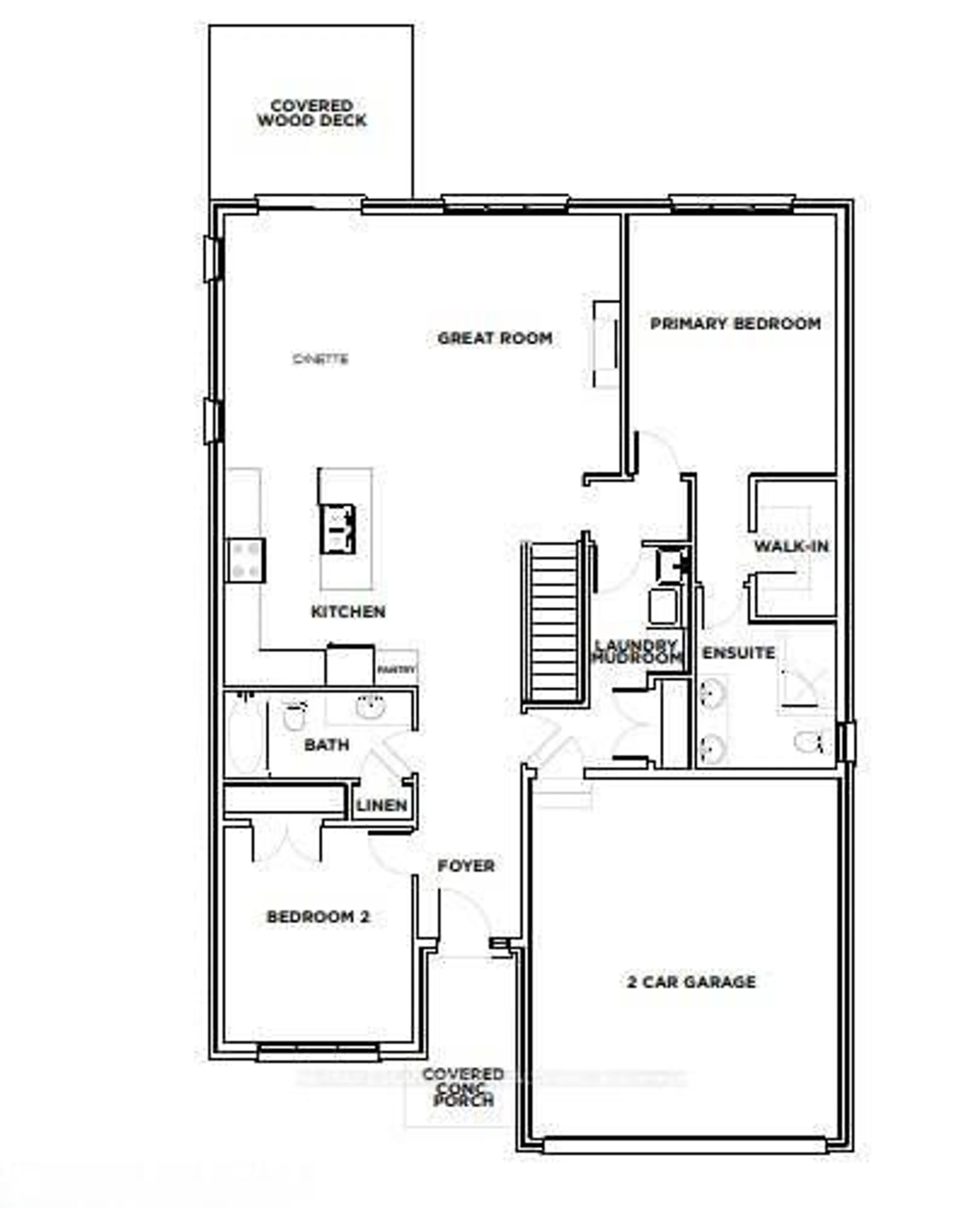 Floor plan for 96 Craddock Blvd, Haldimand Ontario N0A 1J0