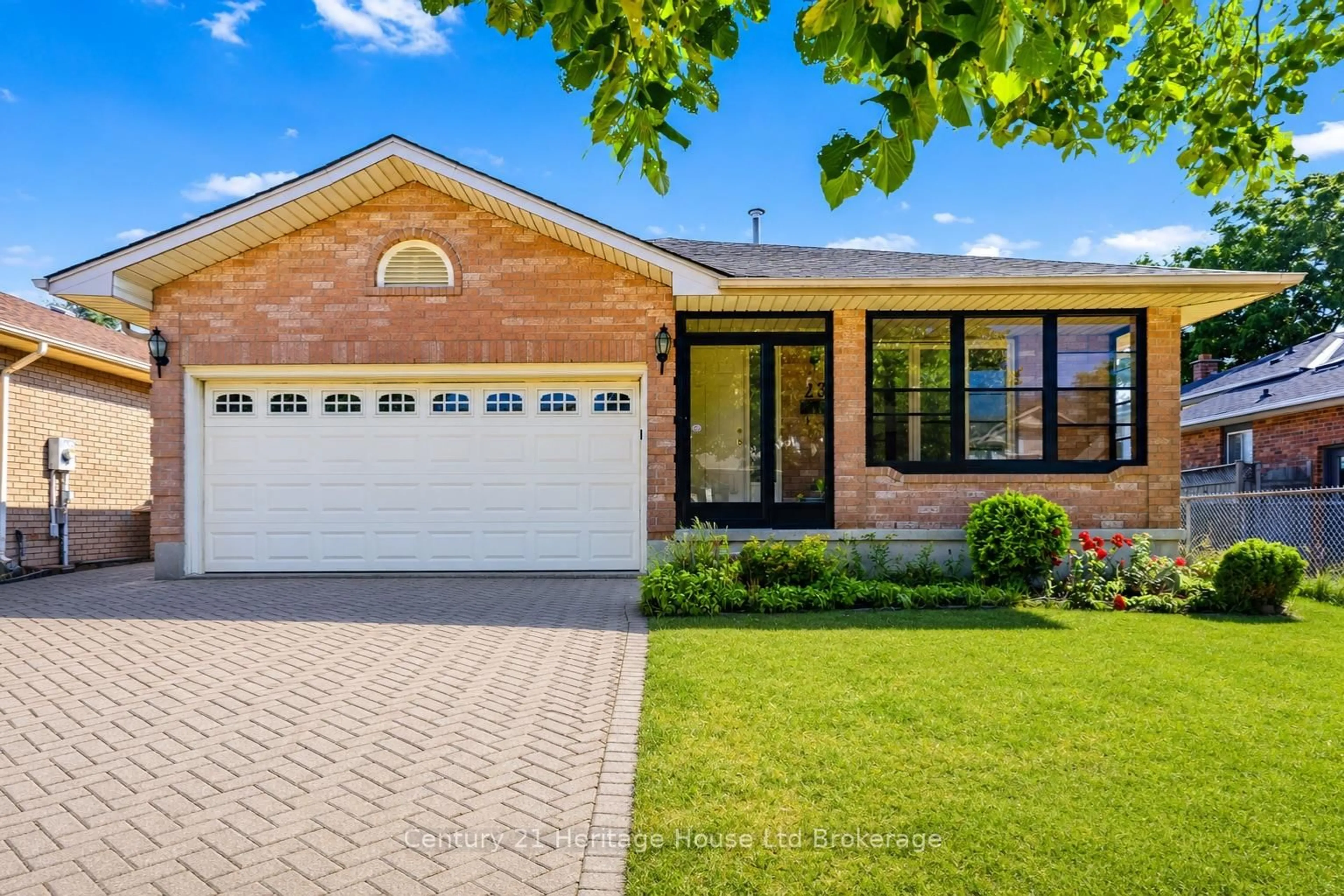 Home with brick exterior material, street for 23 Josselyn Dr, London South Ontario N6E 3S6