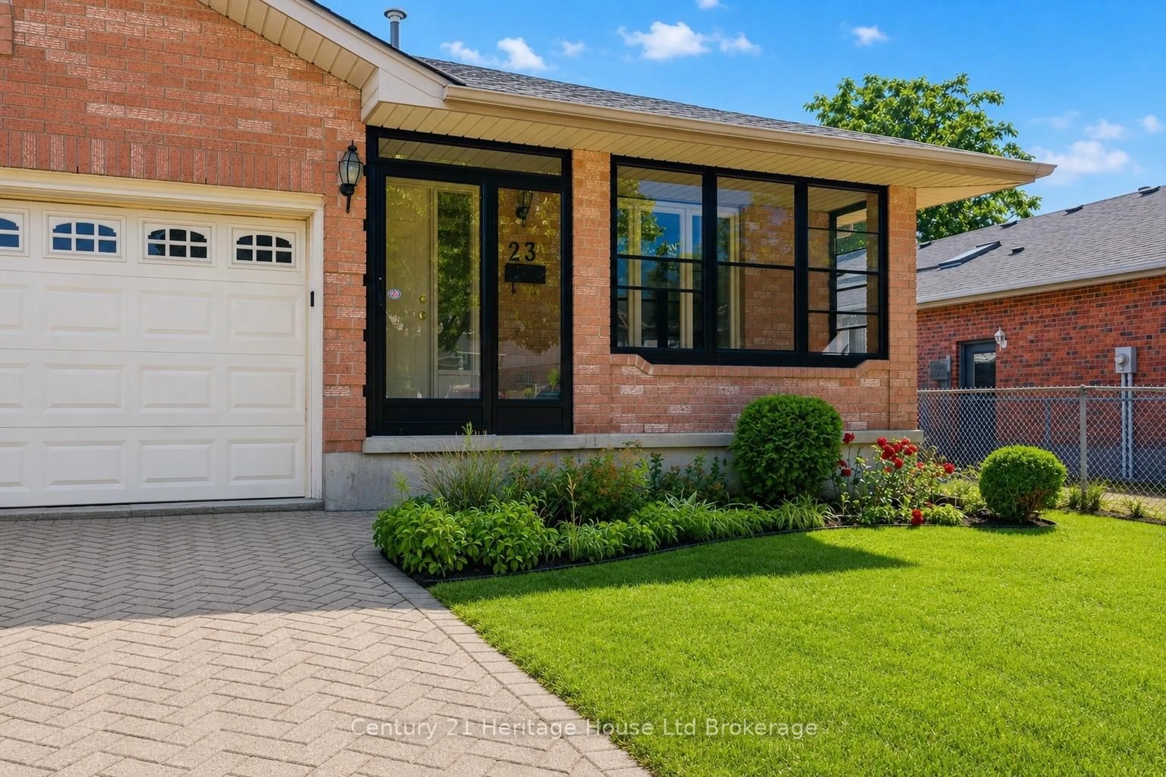 Home with brick exterior material, street for 23 Josselyn Dr, London South Ontario N6E 3S6