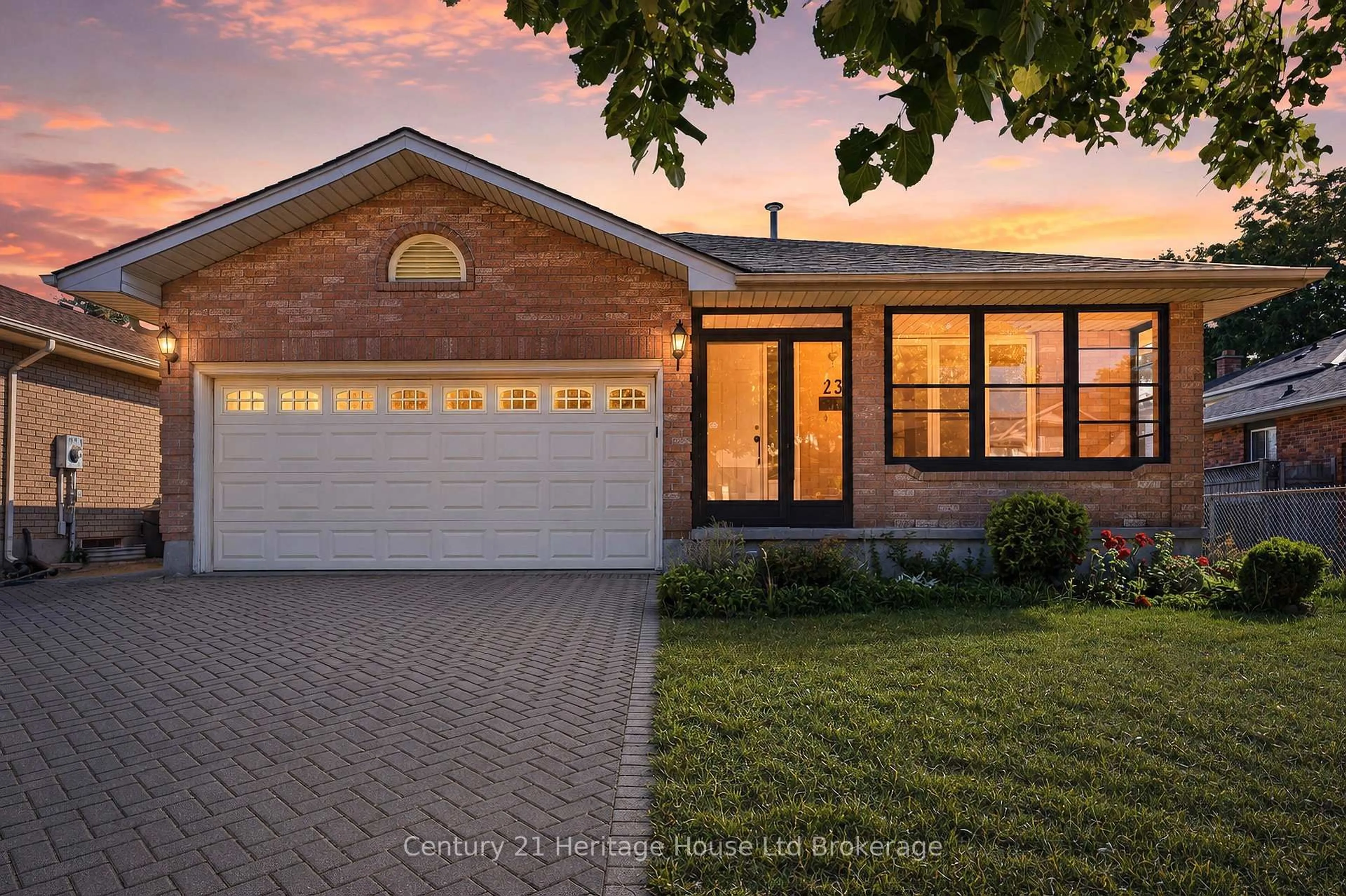 Home with brick exterior material, street for 23 Josselyn Dr, London South Ontario N6E 3S6