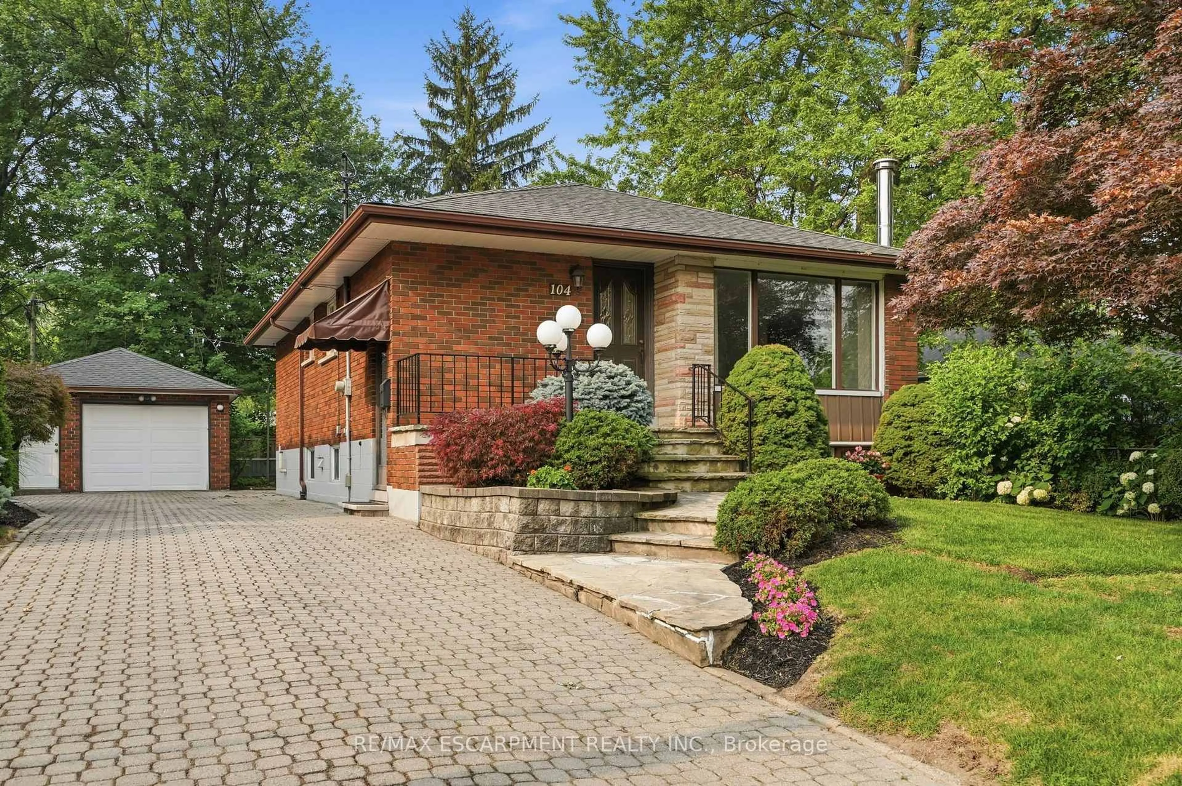 Home with brick exterior material, street for 104 Dallas Ave, Hamilton Ontario L8V 2E9