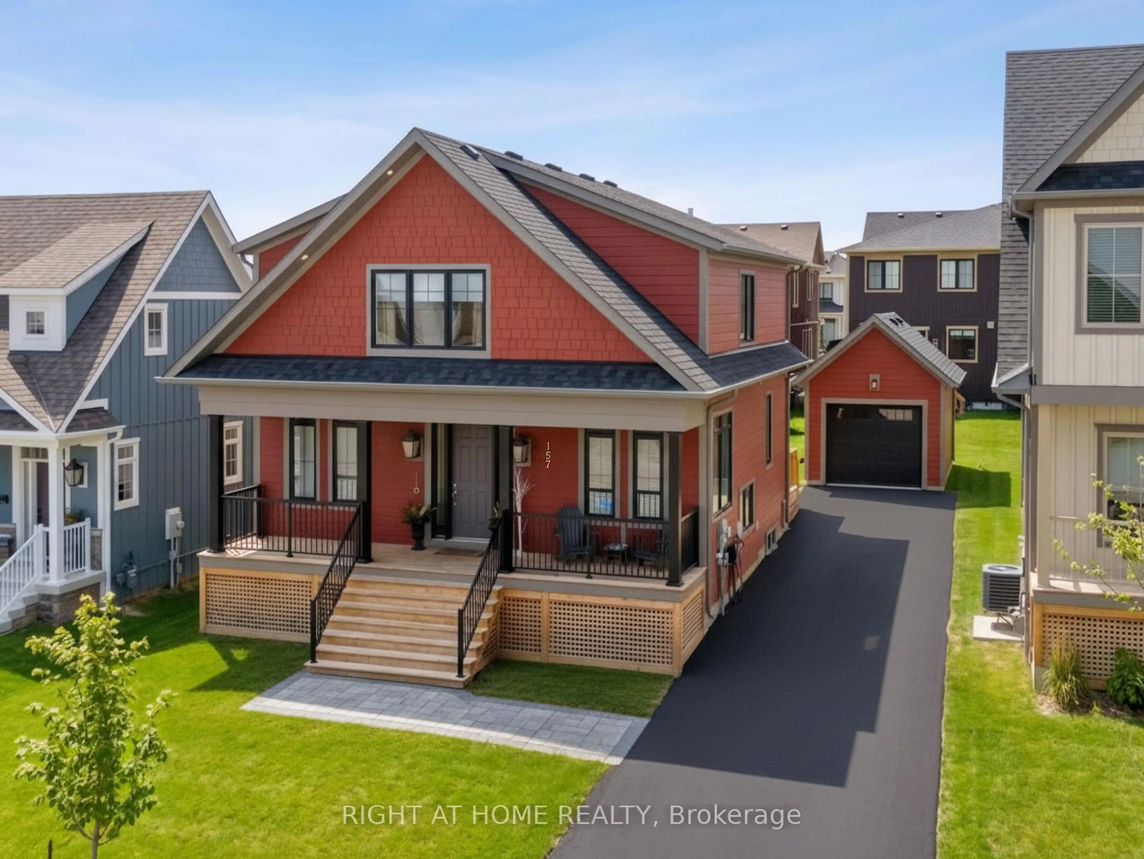 Home with brick exterior material, street for 157 Courtland St, Blue Mountains Ontario L9Y 5L7