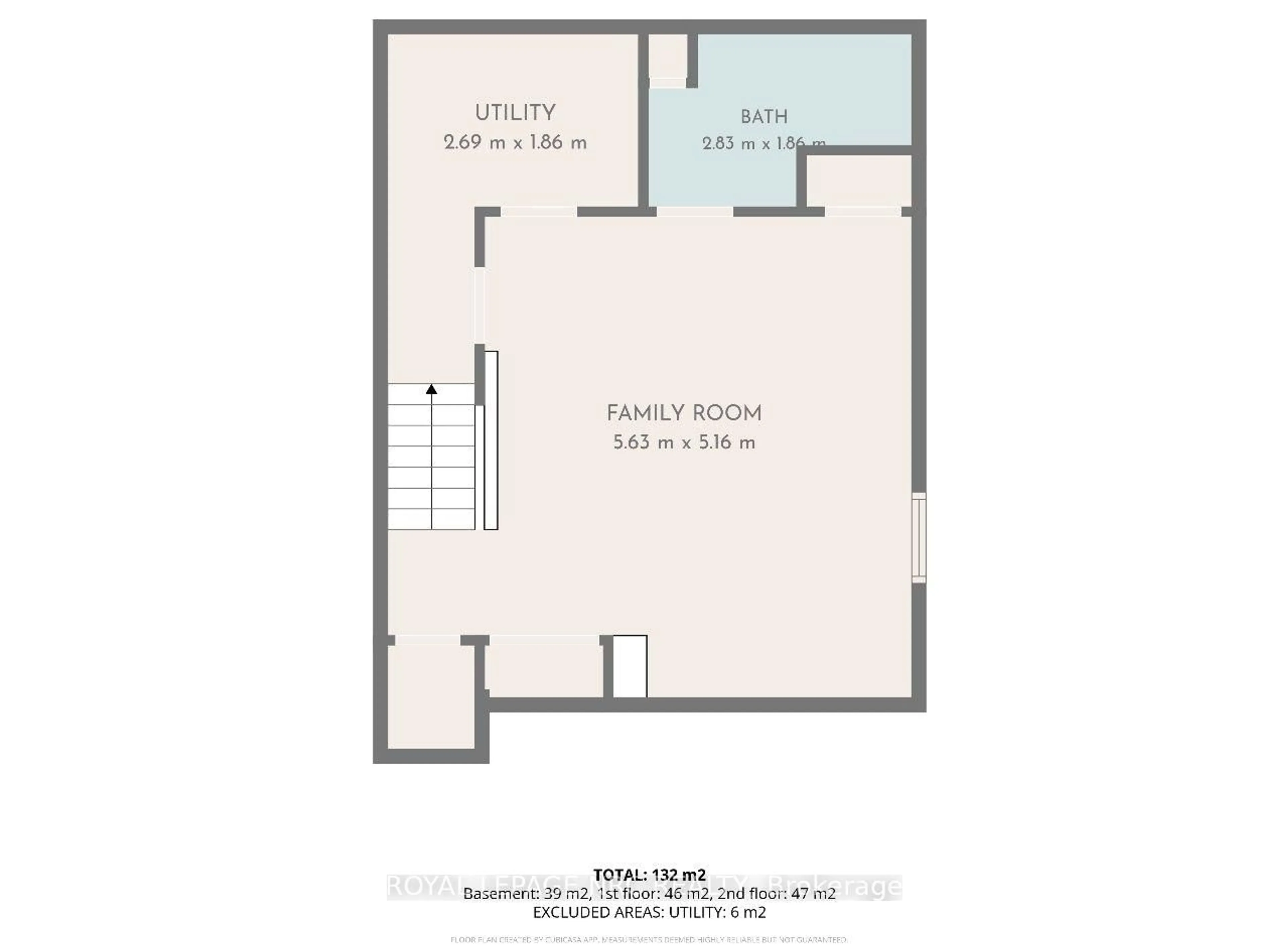 Floor plan for 105 Ventura Dr, St. Catharines Ontario L2R 7H3