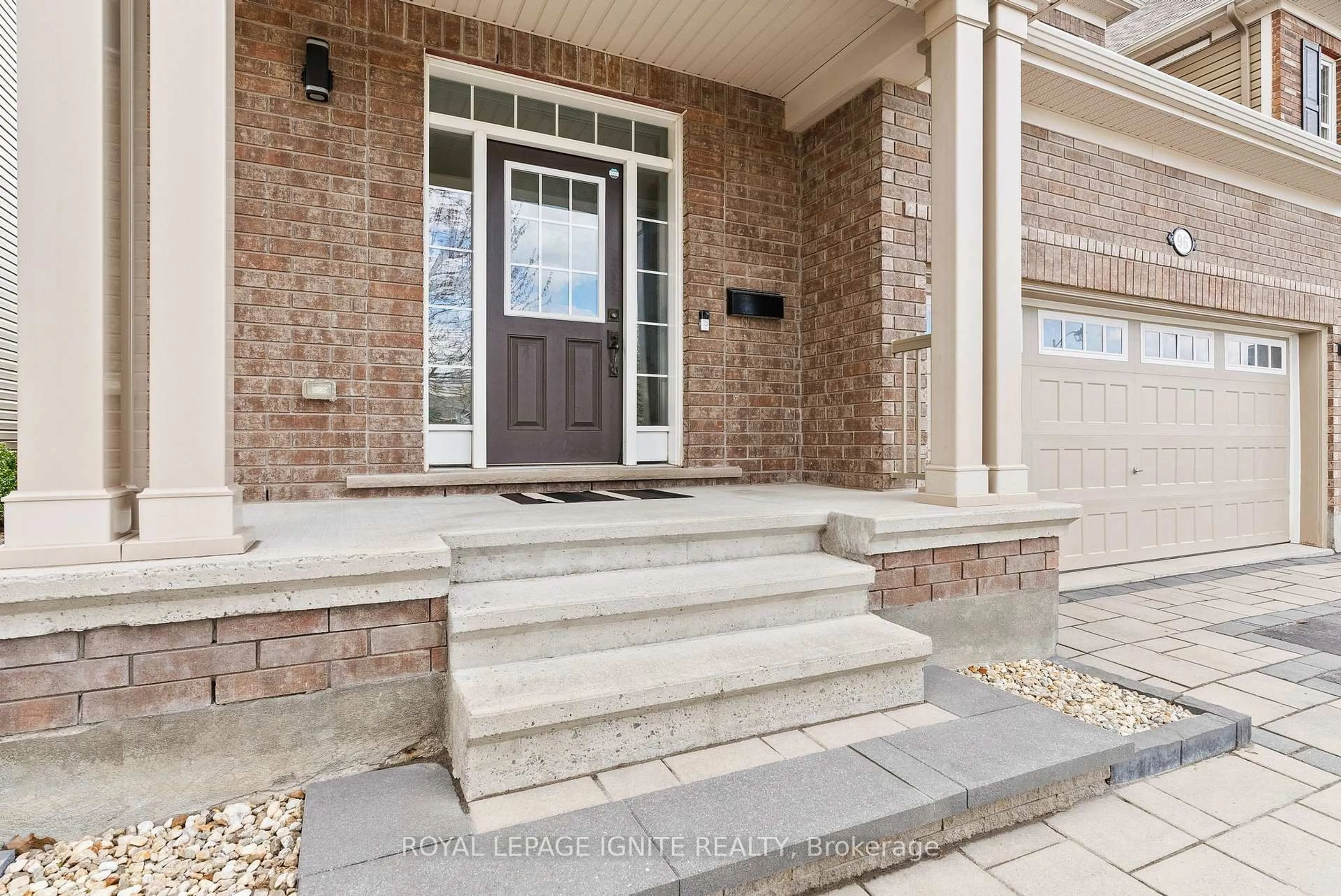 Home with brick exterior material, street for 96 Damselfly Way, Ottawa Ontario K2J 6C4