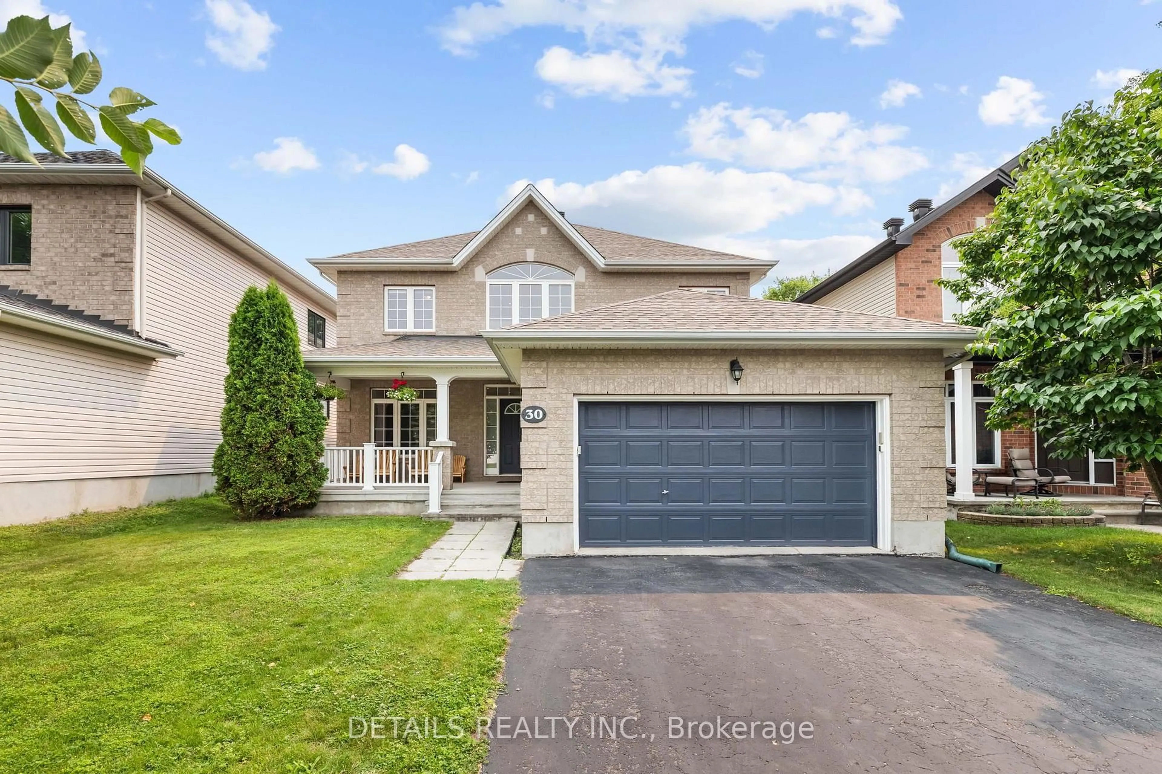 Home with brick exterior material, street for 30 Cedar Valley Dr, Kanata Ontario K2M 3A1