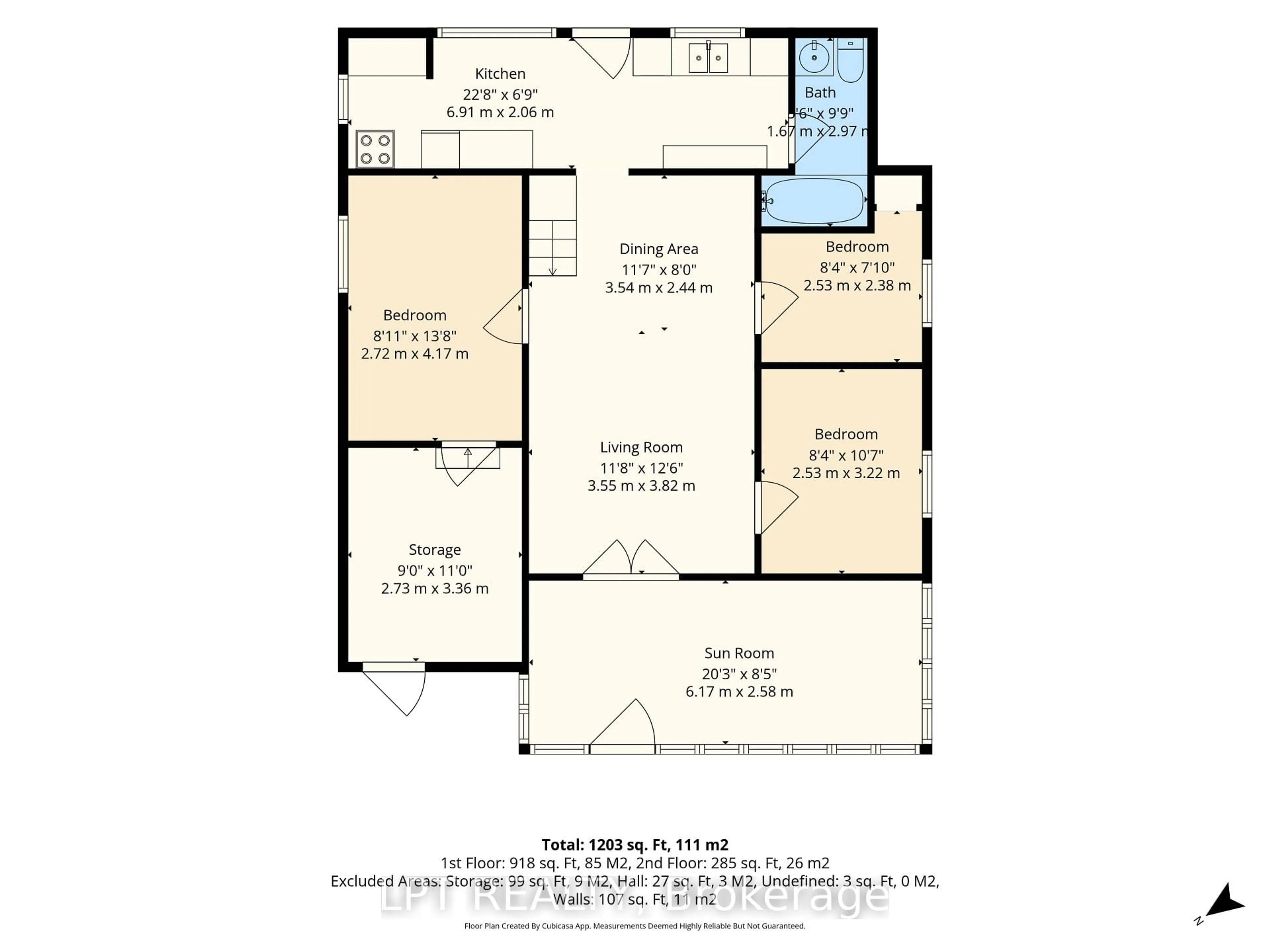 Floor plan for 30 Woodward Ave, Lambton Shores Ontario N0M 1T0