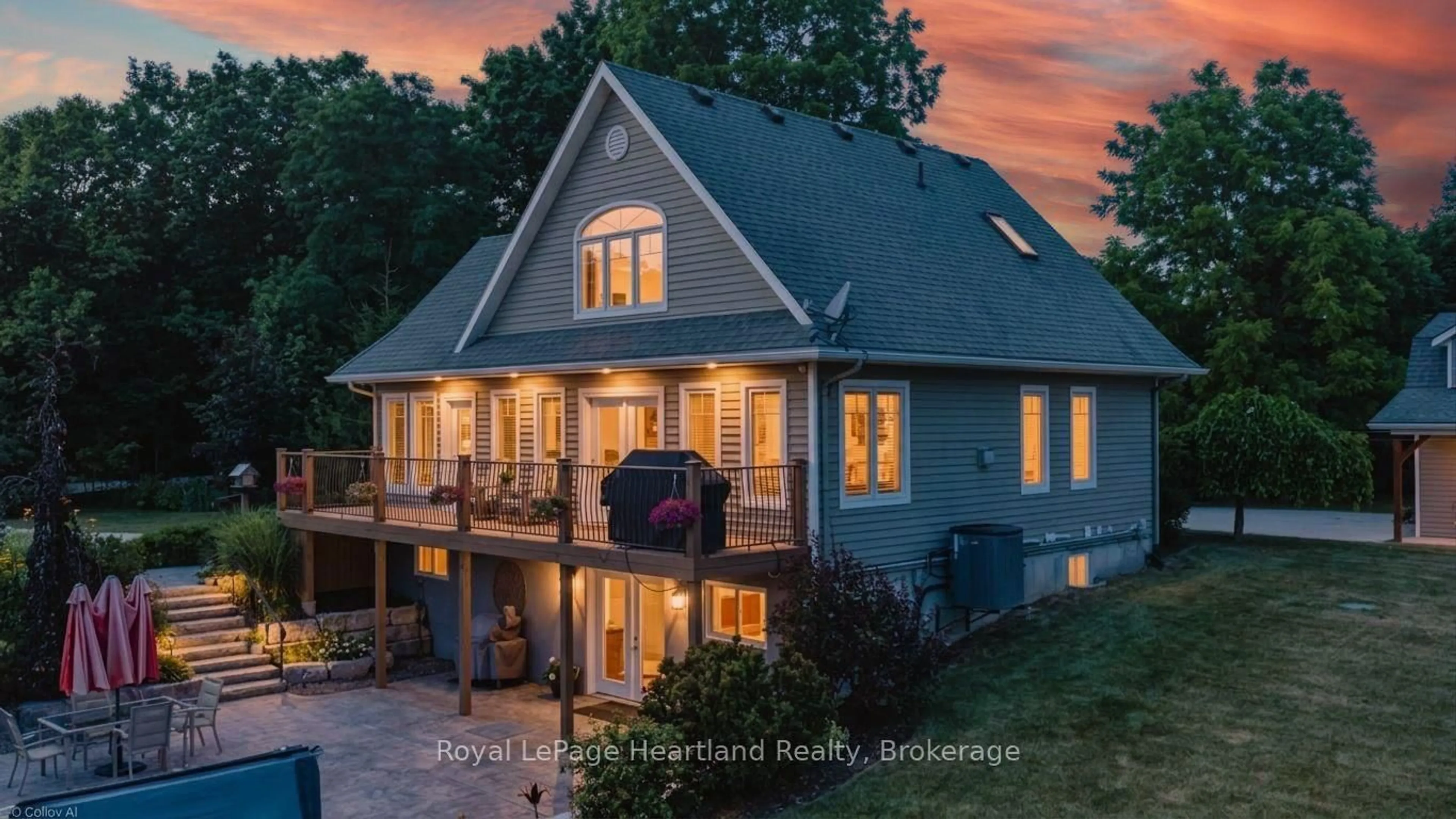Home with vinyl exterior material, unknown for 80938 Falls Reserve Line, Ashfield-Colborne-Wawanosh Ontario N7A 3Y1