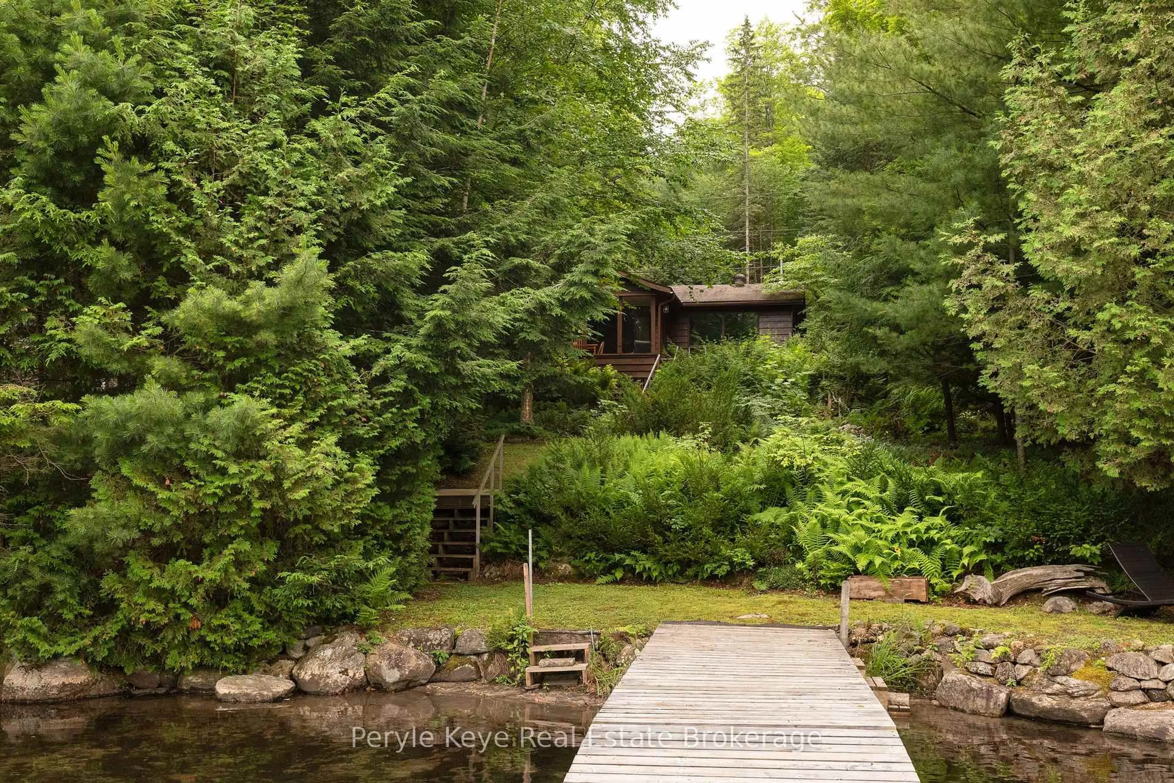 Patio, water/lake/river/ocean view for 1057 H R S Rd, Bracebridge Ontario P1L 1X1