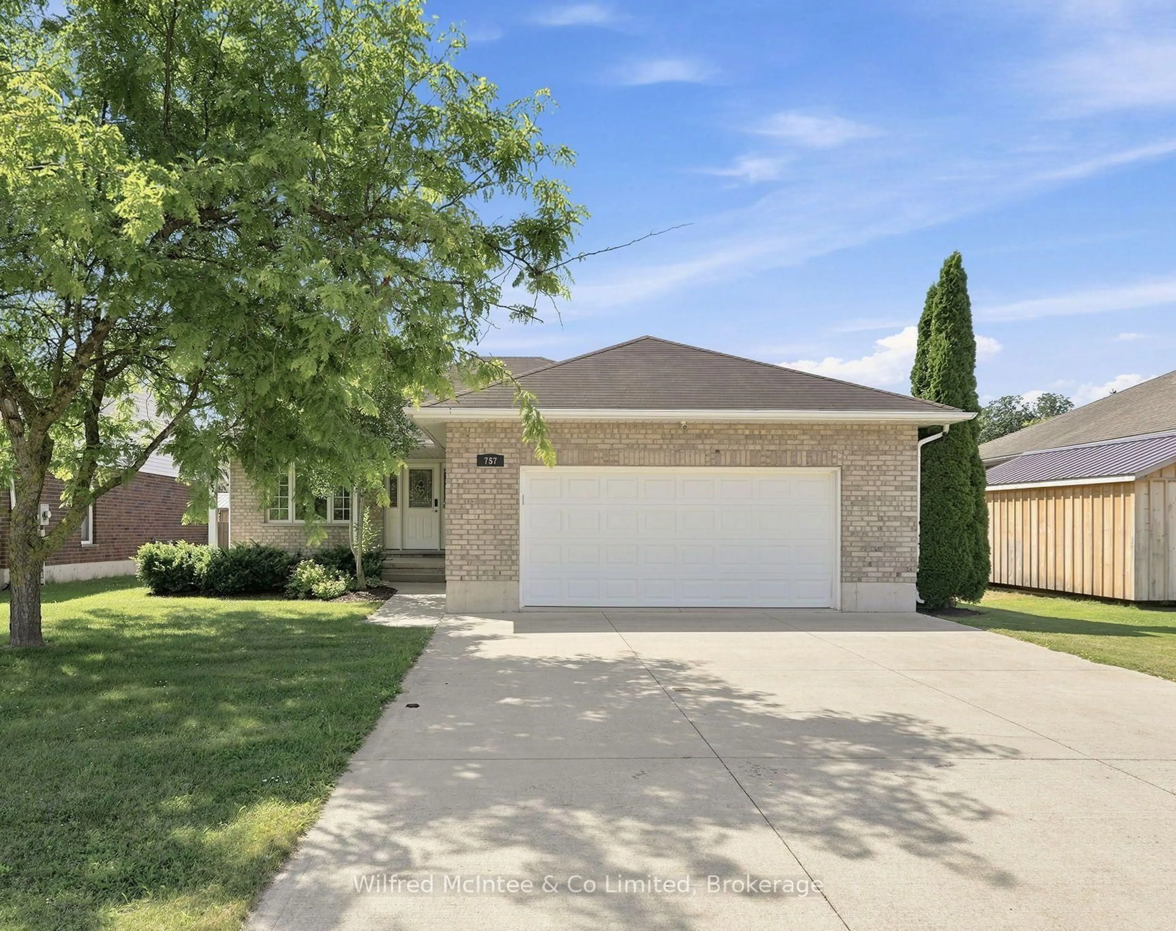 Home with brick exterior material, street for 757 17th St, Hanover Ontario N4N 3W8