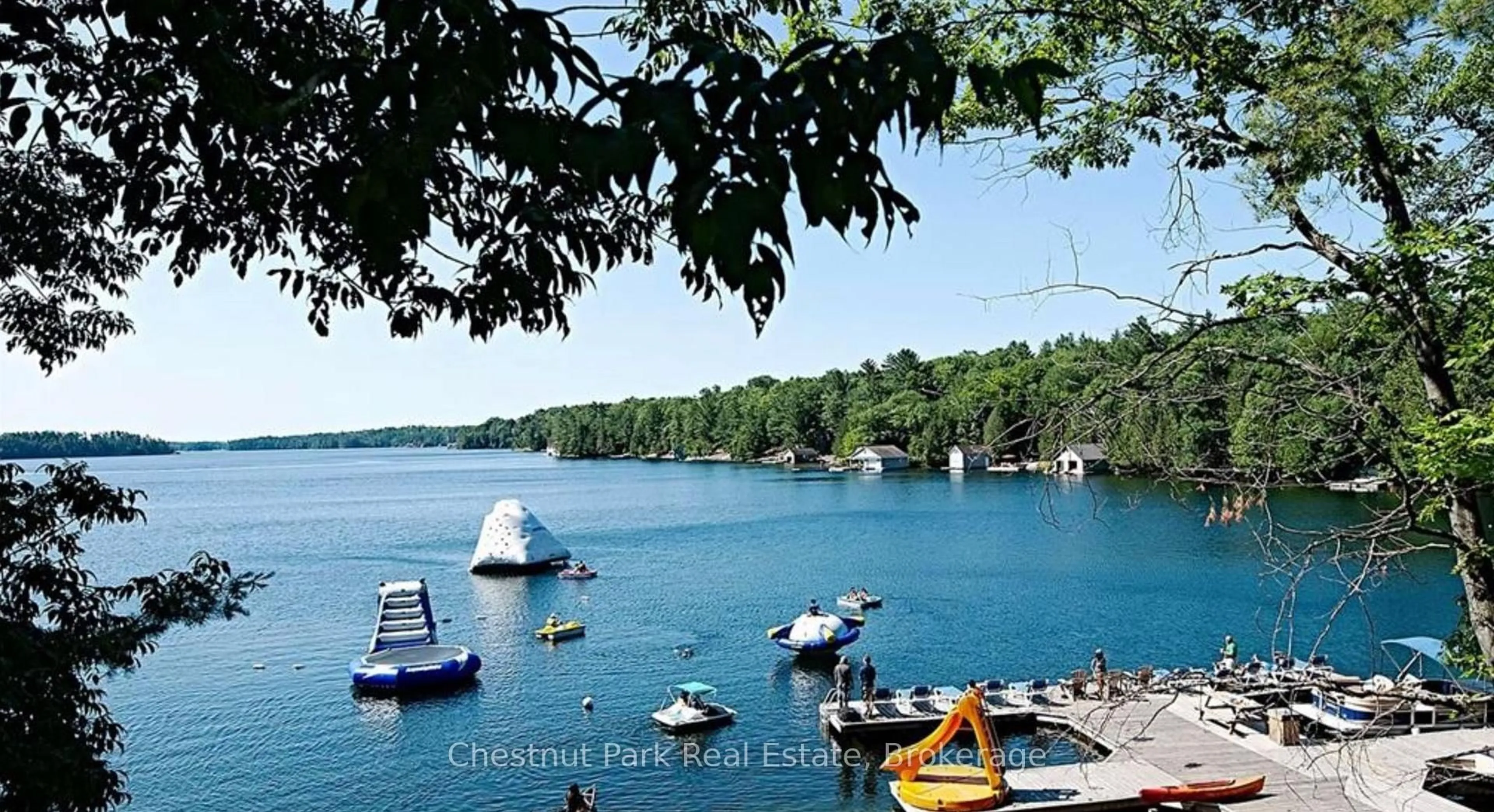 Patio, water/lake/river/ocean view for 301 EMERALD HILLS Crt #11, Seguin Ontario P0C 1H0