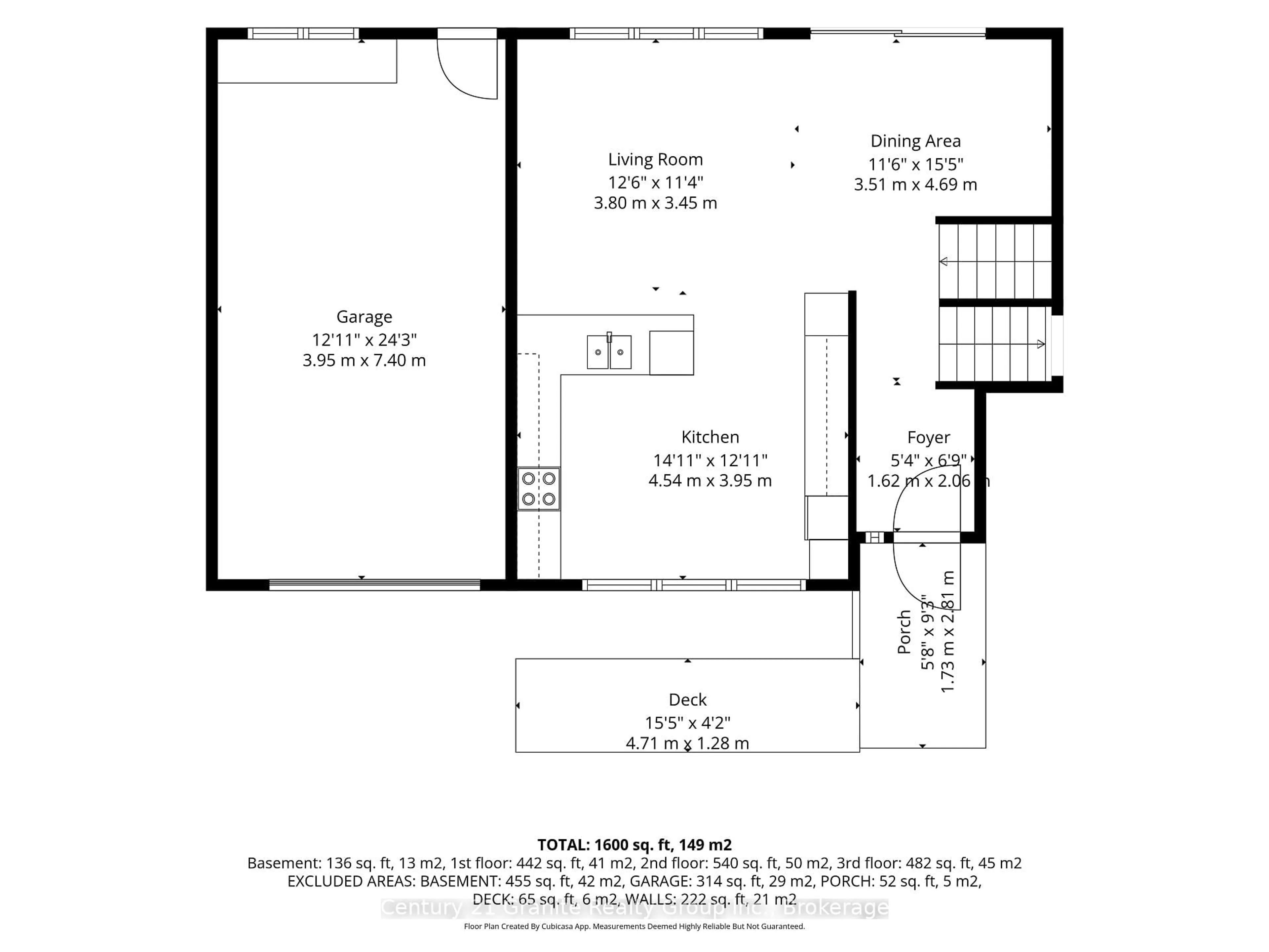 Floor plan for 22 Highland Gate Blvd, Minden Hills Ontario K0M 2K0