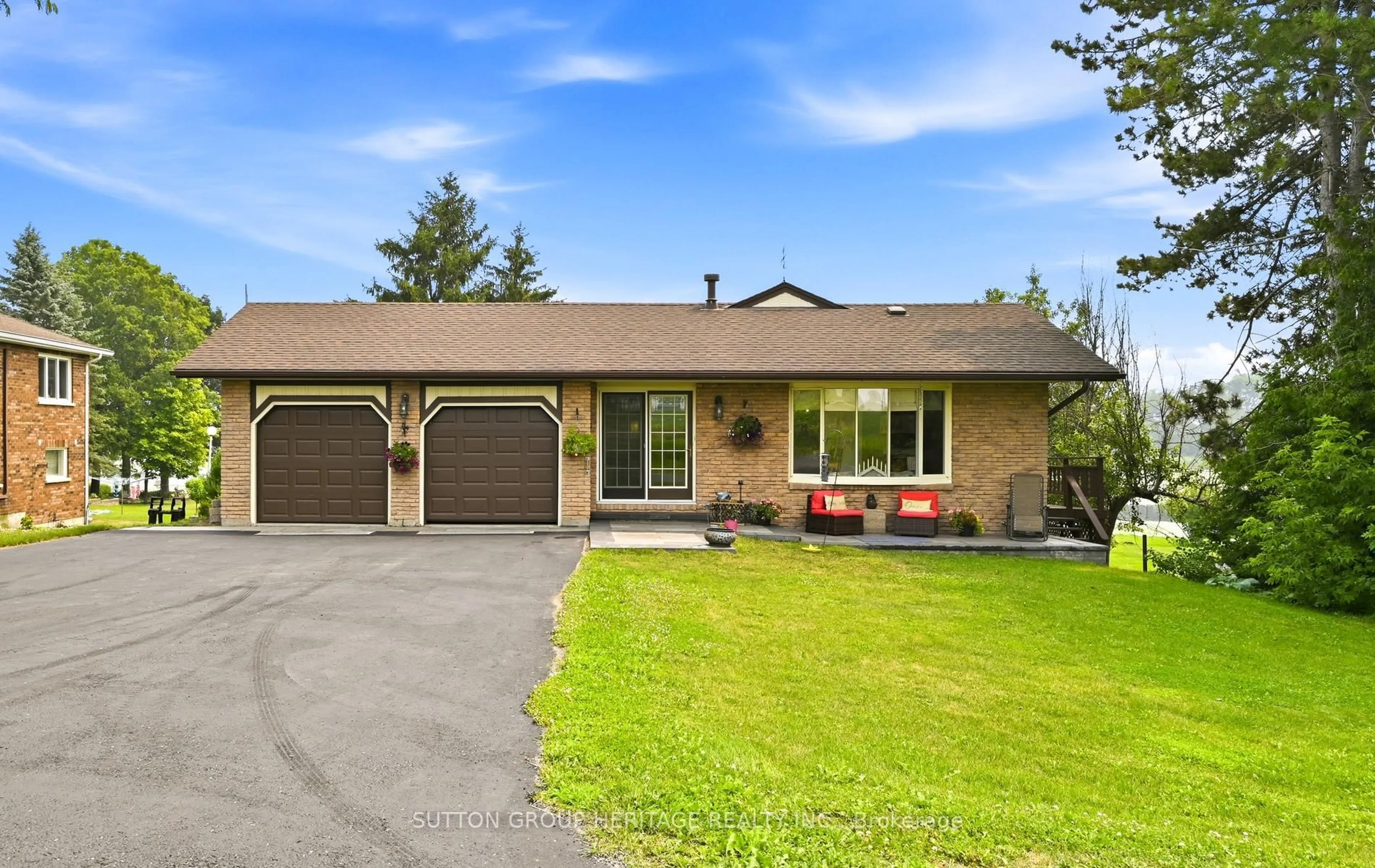 Home with vinyl exterior material, street for 20955 Brunon Ave, Kawartha Lakes Ontario L0C 1G0
