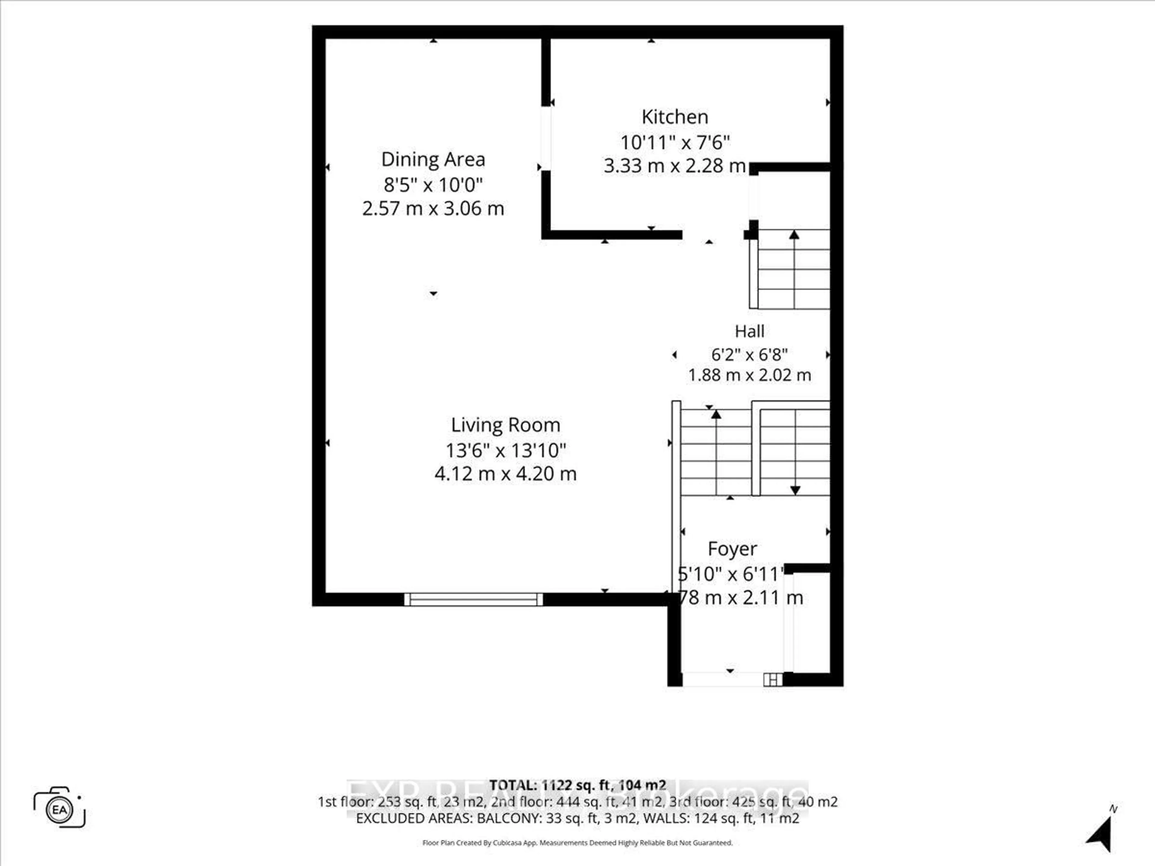Floor plan for 407 Montfort St #9, Ottawa Ontario K1L 8G8