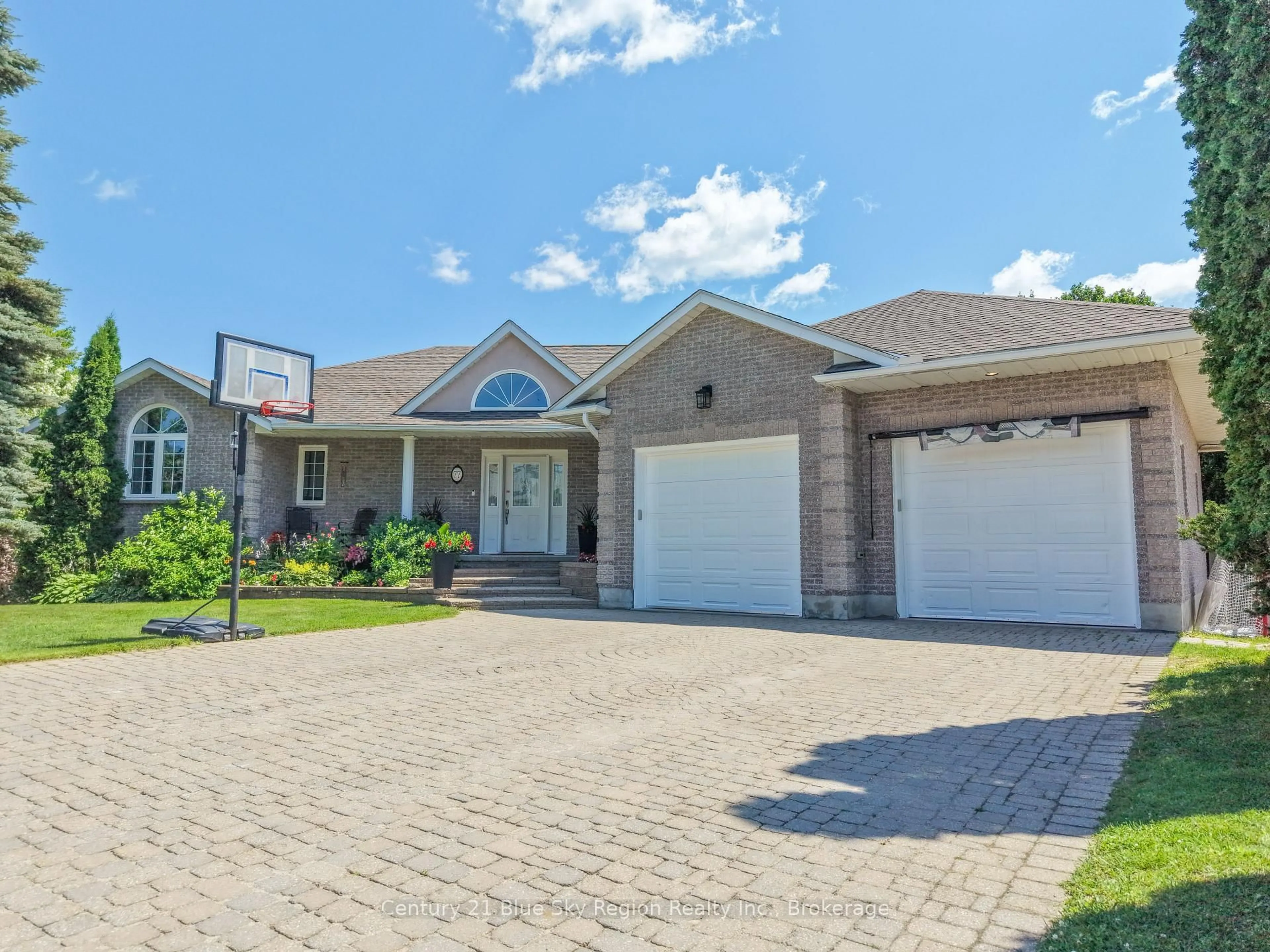 Home with brick exterior material, street for 77 Janey Ave, North Bay Ontario P1C 1M6