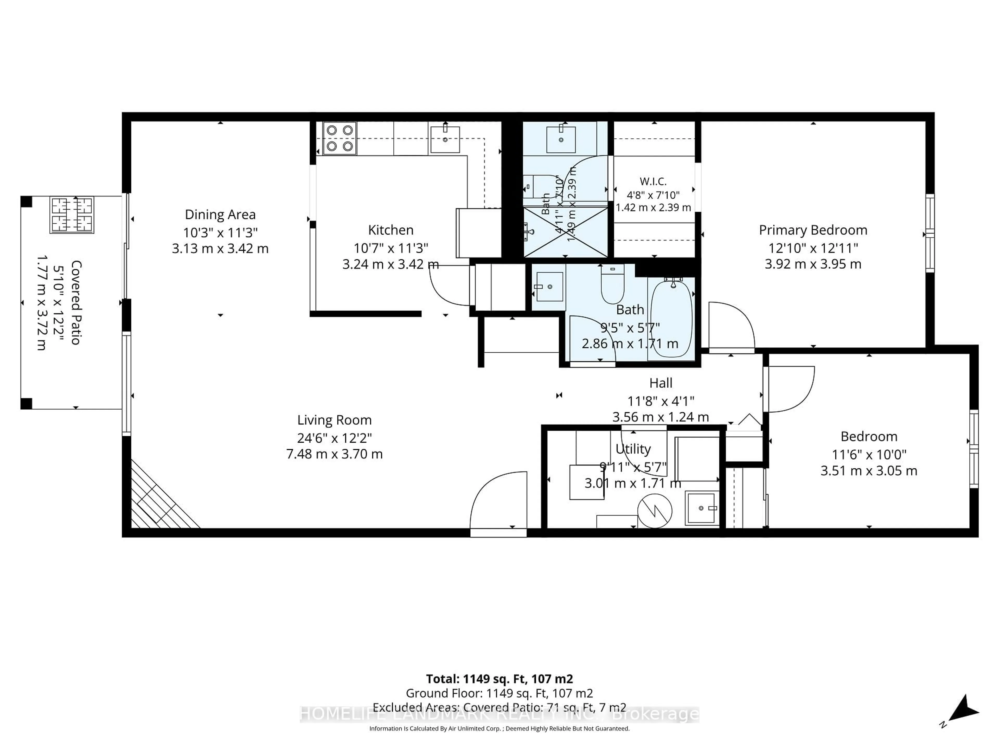 Floor plan for 7 Harness Lane #B, Ottawa Ontario K2M 1E1