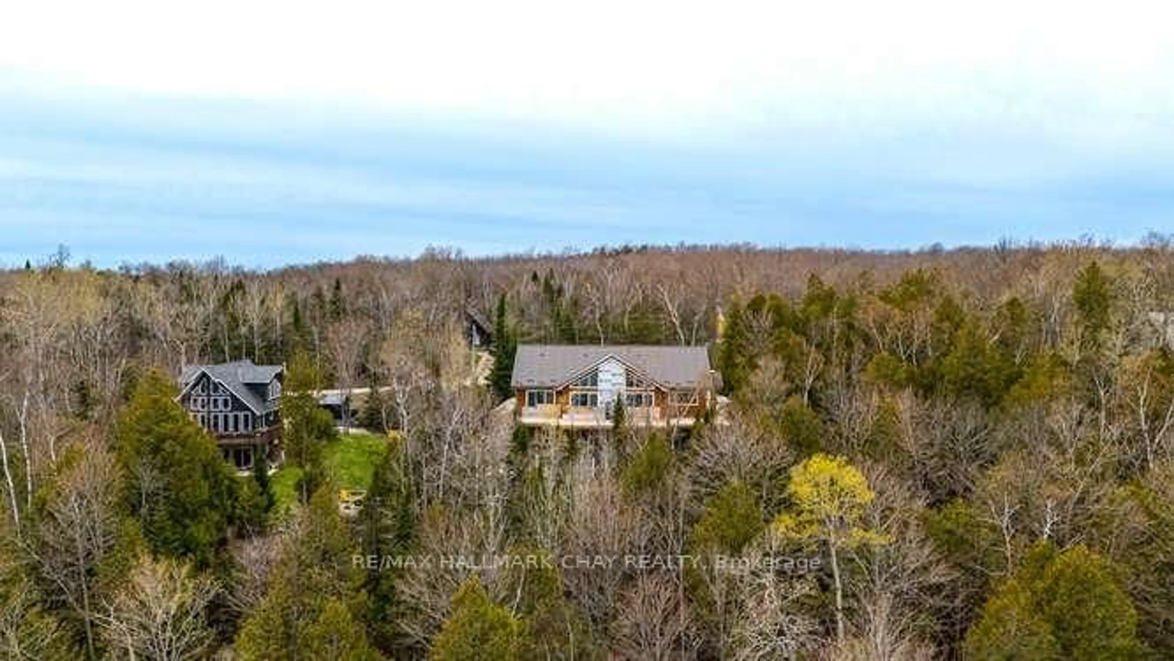 A pic from outside/outdoor area/front of a property/back of a property/a pic from drone, forest/trees view for 120 McKague Rd, Northern Bruce Peninsula Ontario N0H 1W0