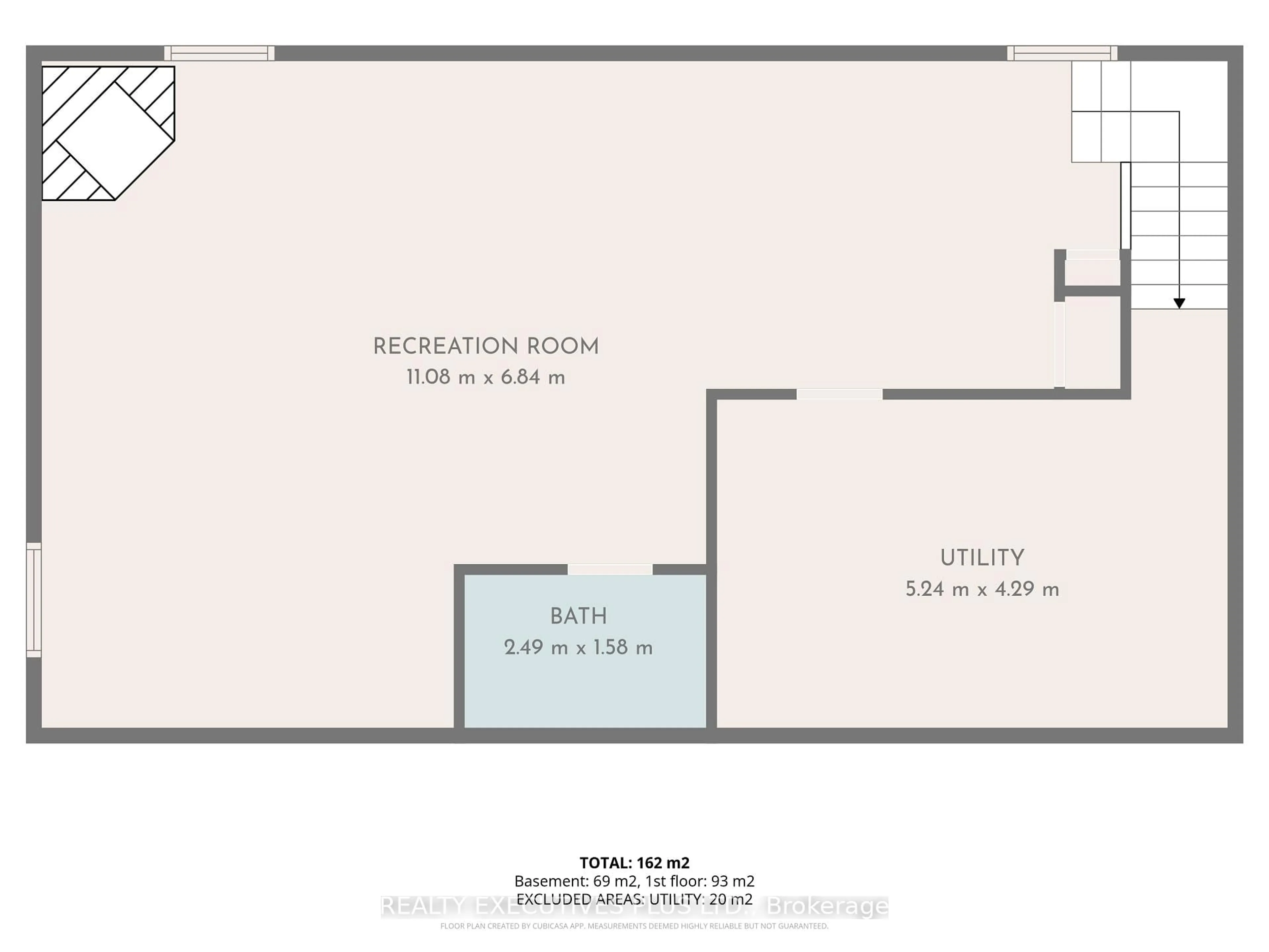 Floor plan for 2593 Cleroux Cres, Ottawa Ontario K1W 1B6