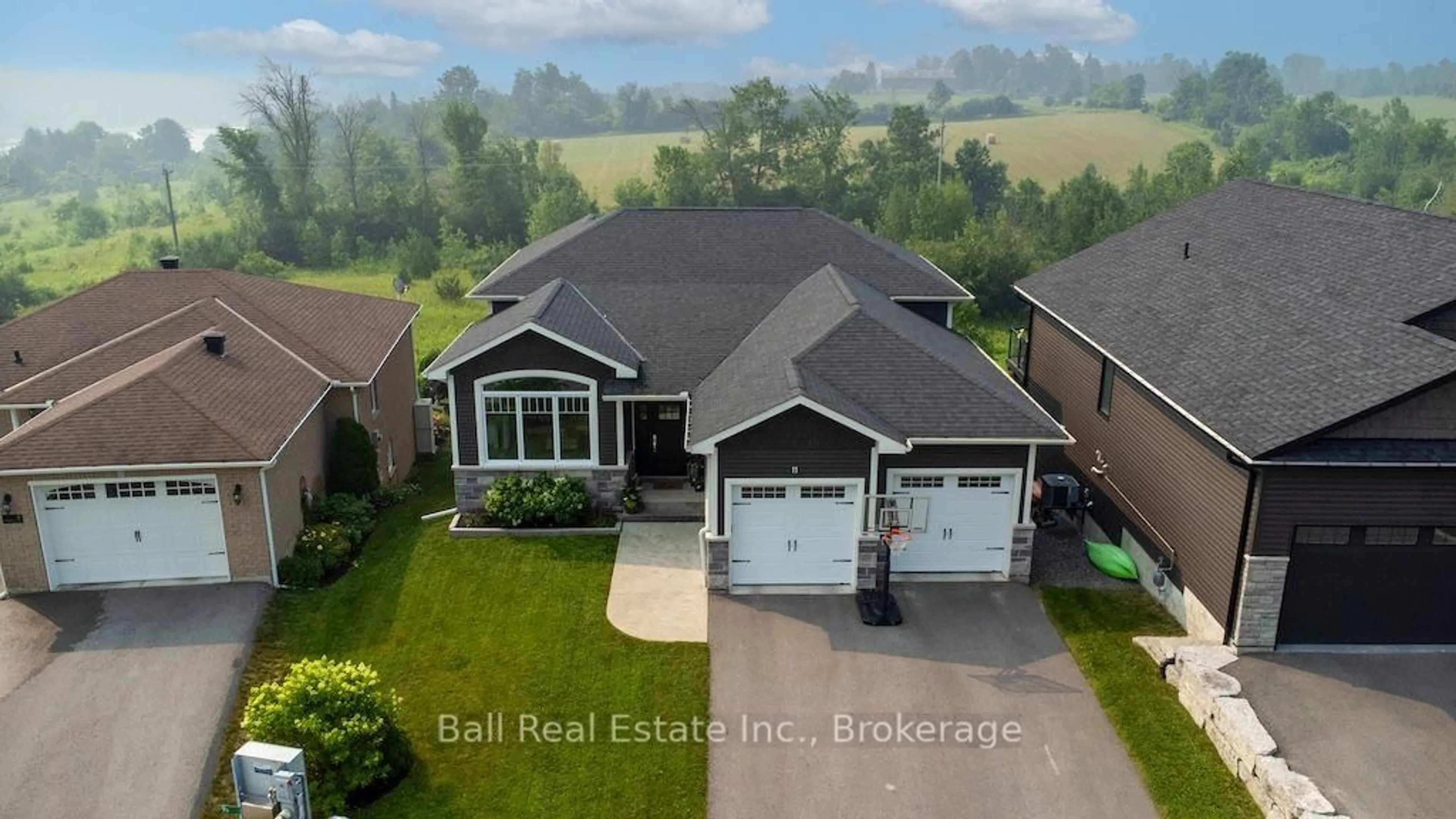 A pic from outside/outdoor area/front of a property/back of a property/a pic from drone, water/lake/river/ocean view for 11 Kingdon Ave, Selwyn Ontario K0L 2H0