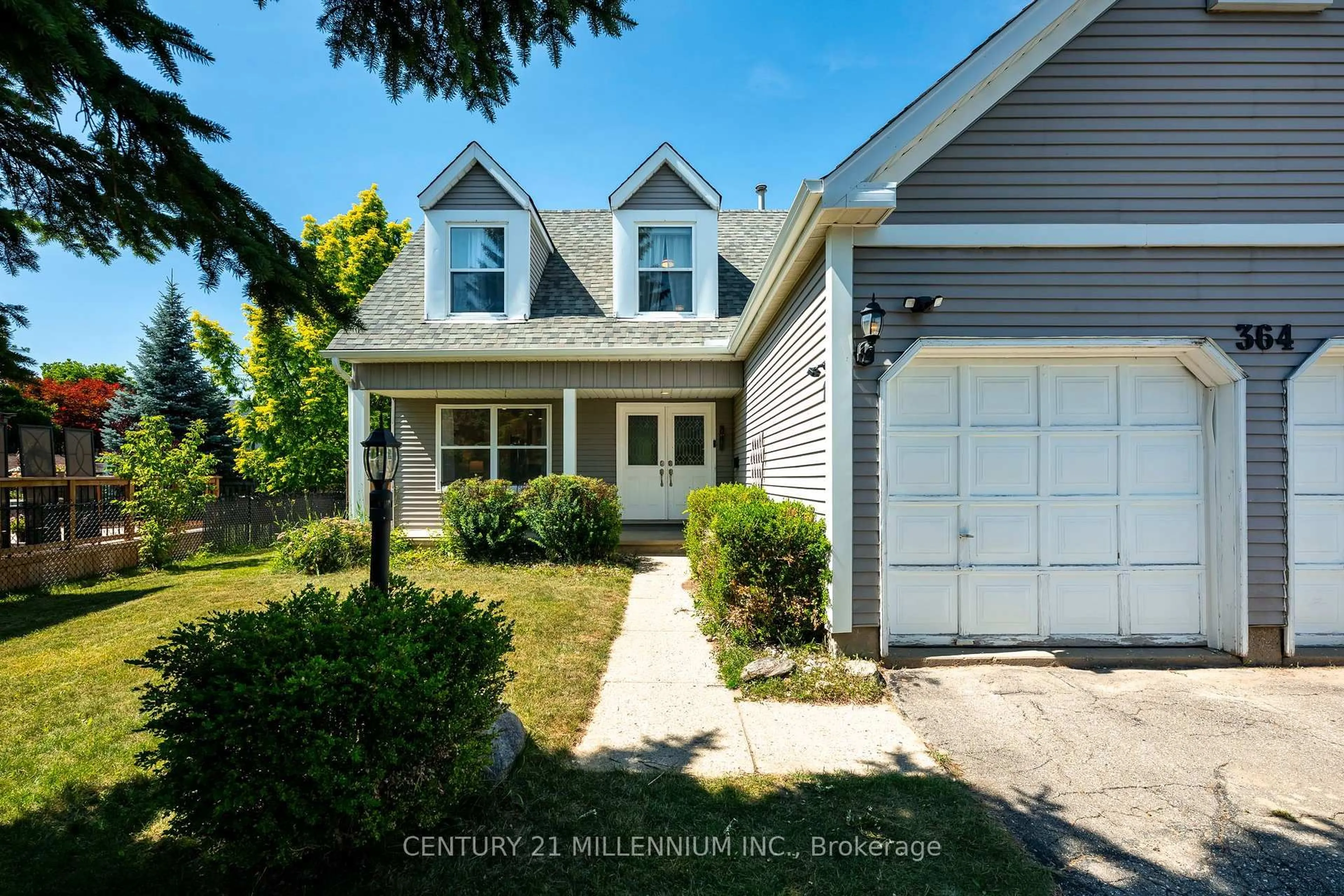 Home with vinyl exterior material, street for 364 Stoneheight Pl, Waterloo Ontario N2V 2A8