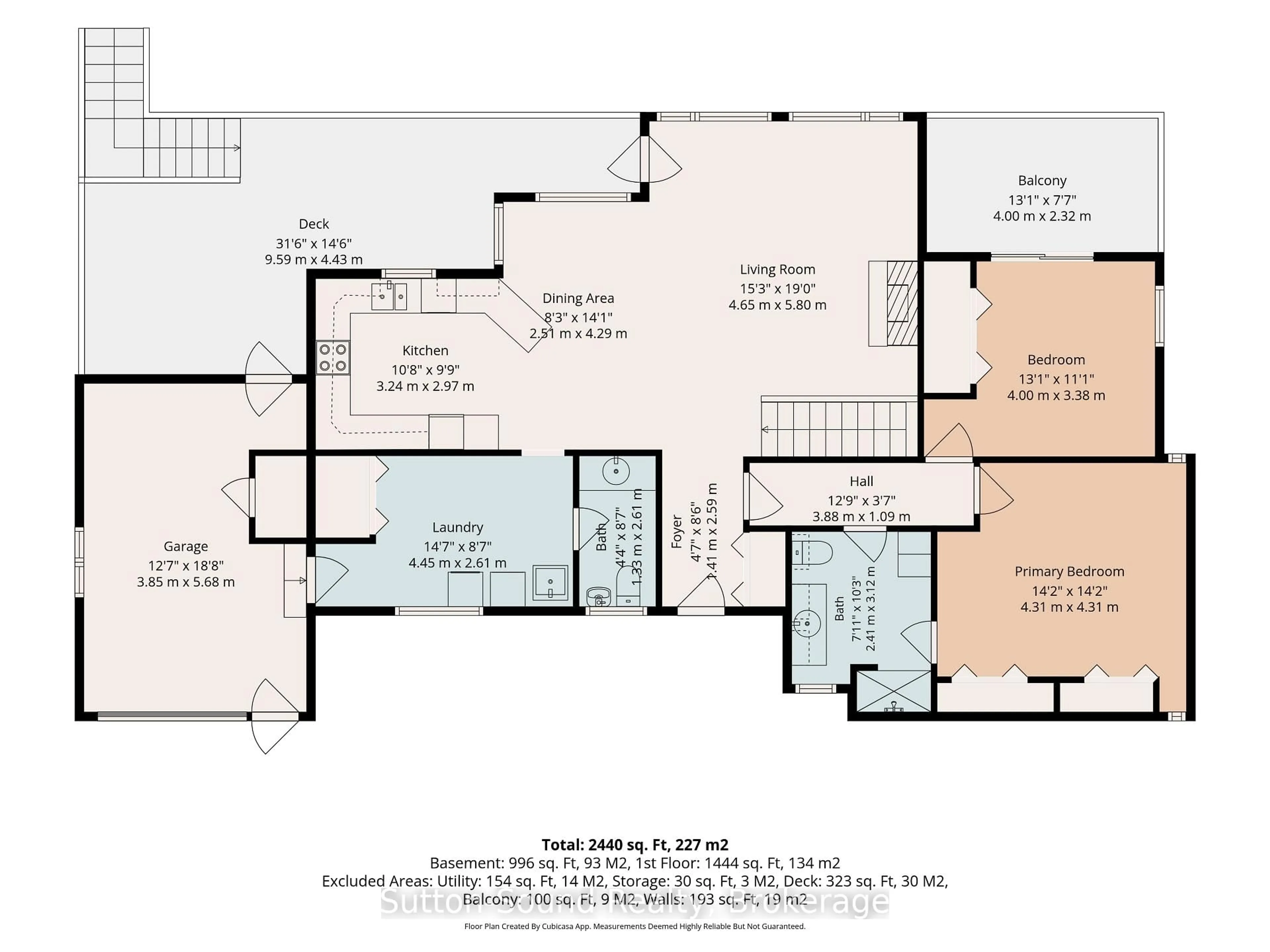 Floor plan for 42 CARSON LAKE Cres, South Bruce Peninsula Ontario N0H 2G0