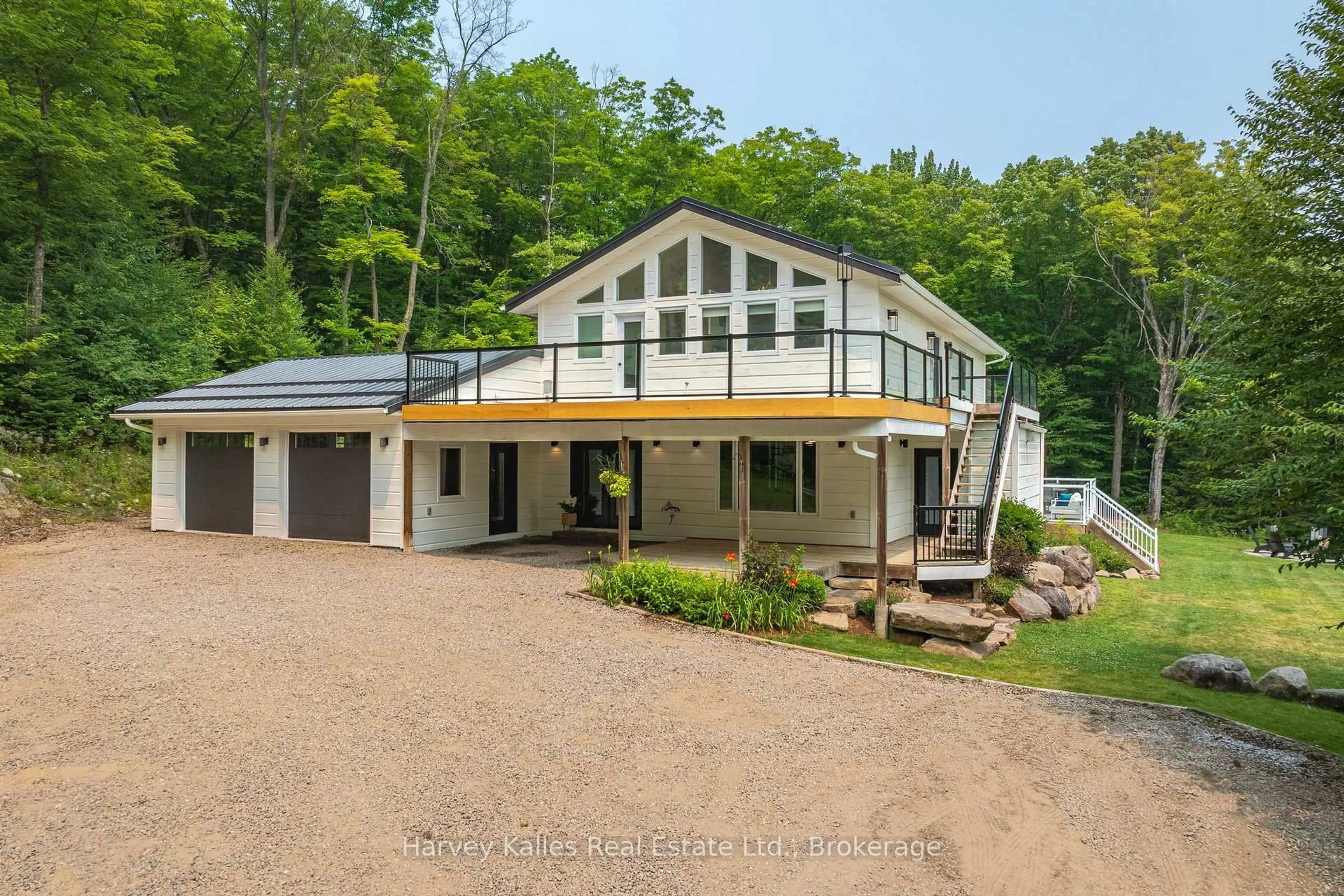 A pic from outside/outdoor area/front of a property/back of a property/a pic from drone, unknown for 1106 North Pickerel Lake Rd, Armour Ontario P0A 1C0