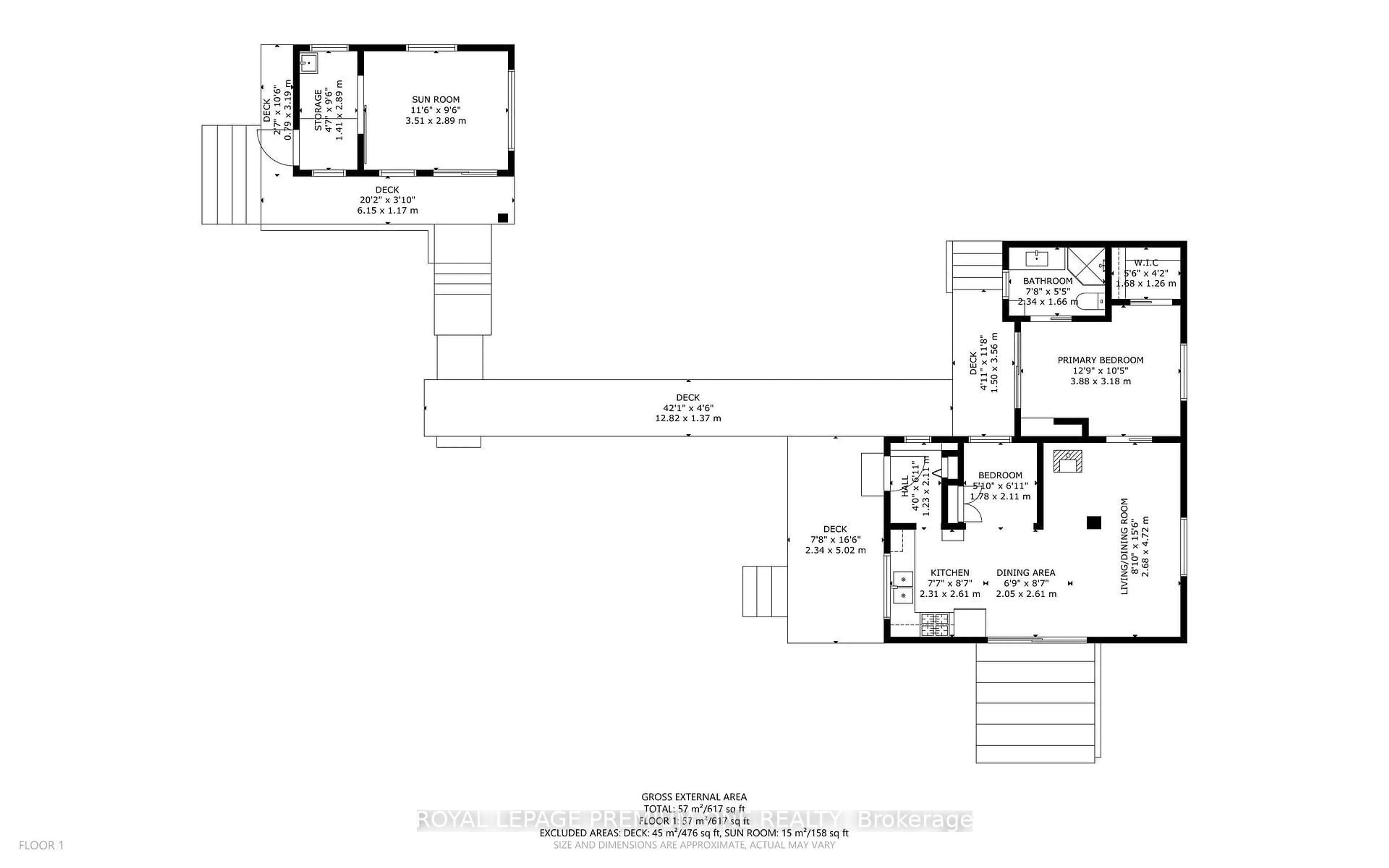 Floor plan for 219 Crane Lake Water, The Archipelago Ontario P2A 0B7
