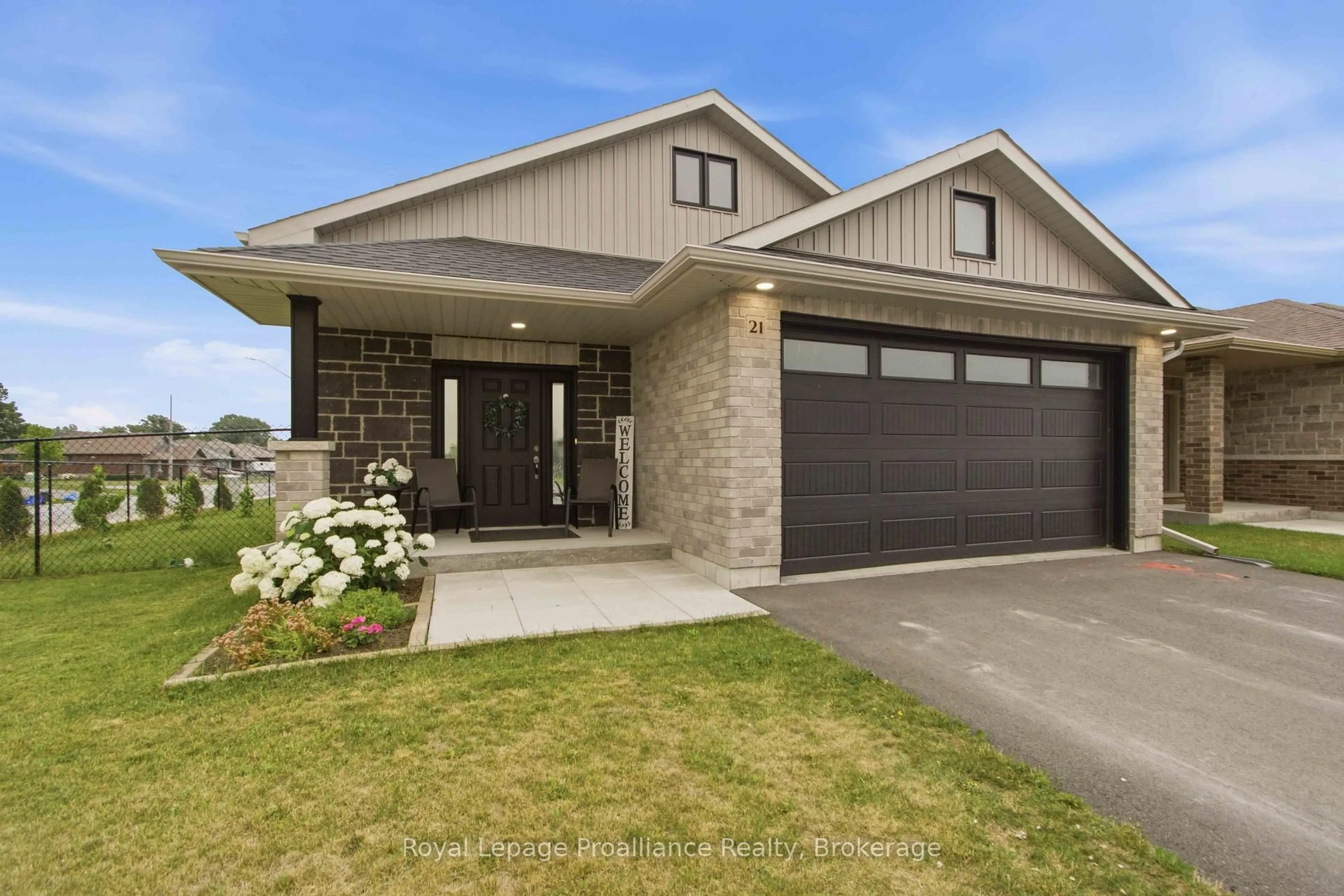 Home with brick exterior material, street for 21 Cedar Park Cres, Quinte West Ontario K8V 0J1