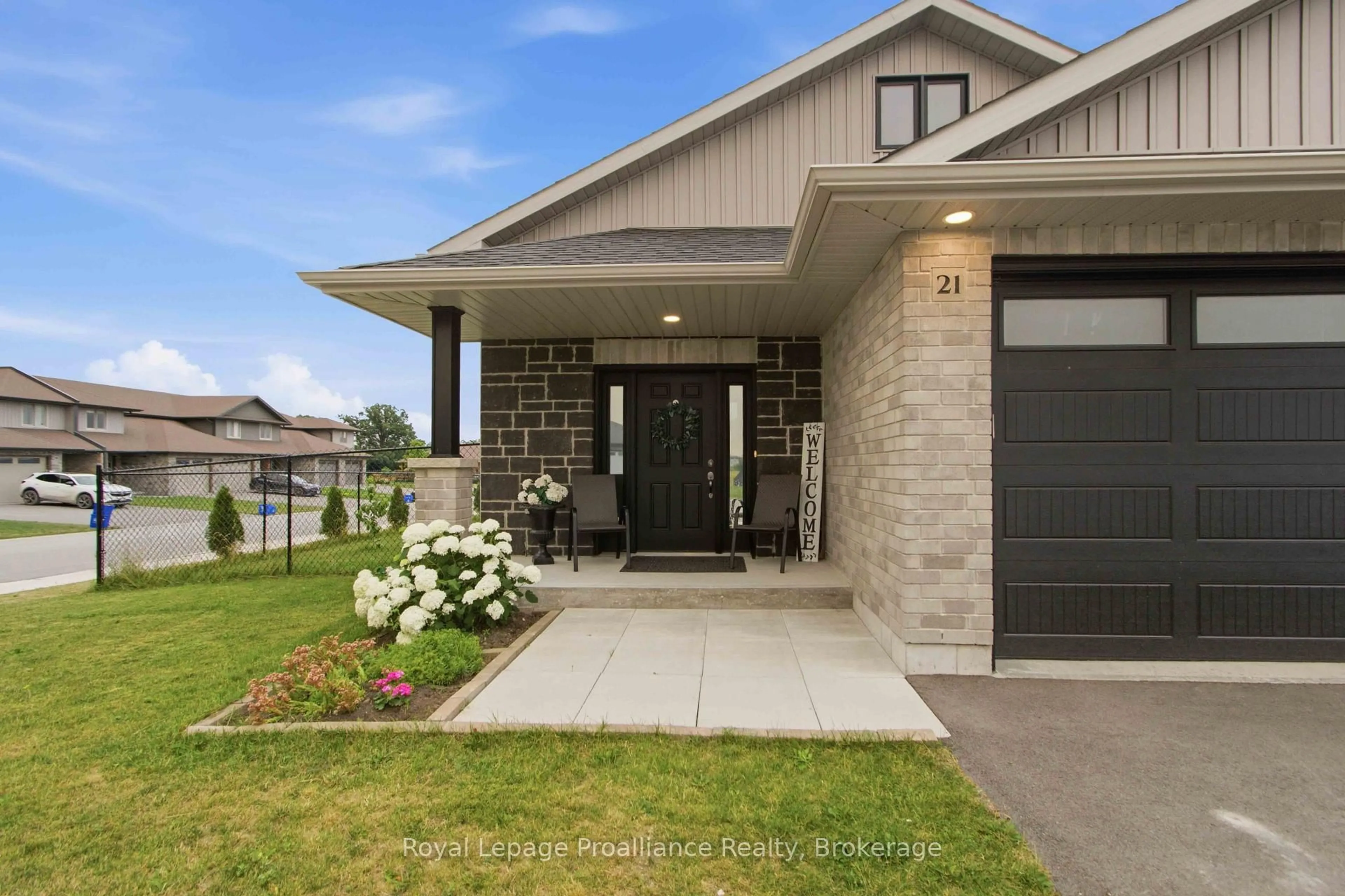 Home with brick exterior material, street for 21 Cedar Park Cres, Quinte West Ontario K8V 0J1