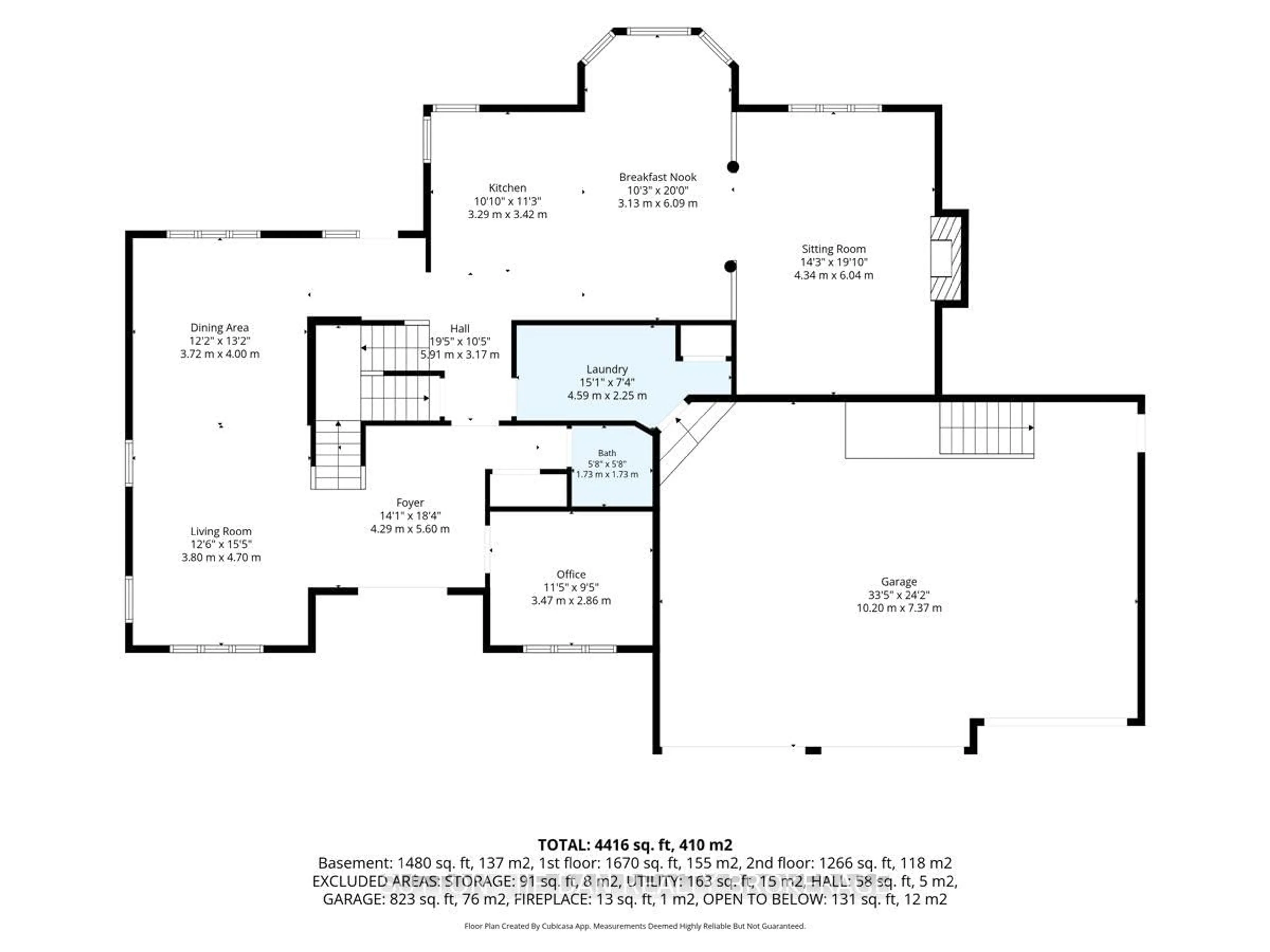 Floor plan for 20 EARLSCOURT Terr, Middlesex Centre Ontario N0L 1R0