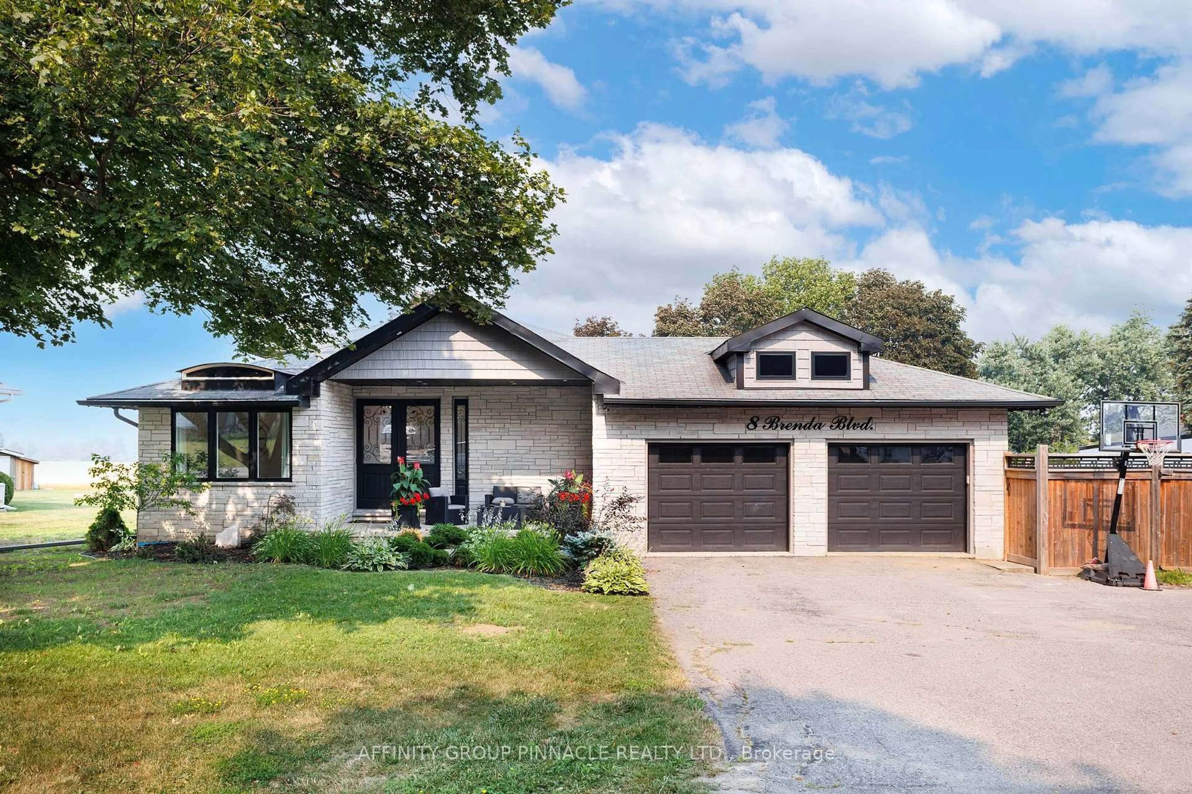 Home with vinyl exterior material, street for 8 Brenda Blvd, Kawartha Lakes Ontario K0M 2M0