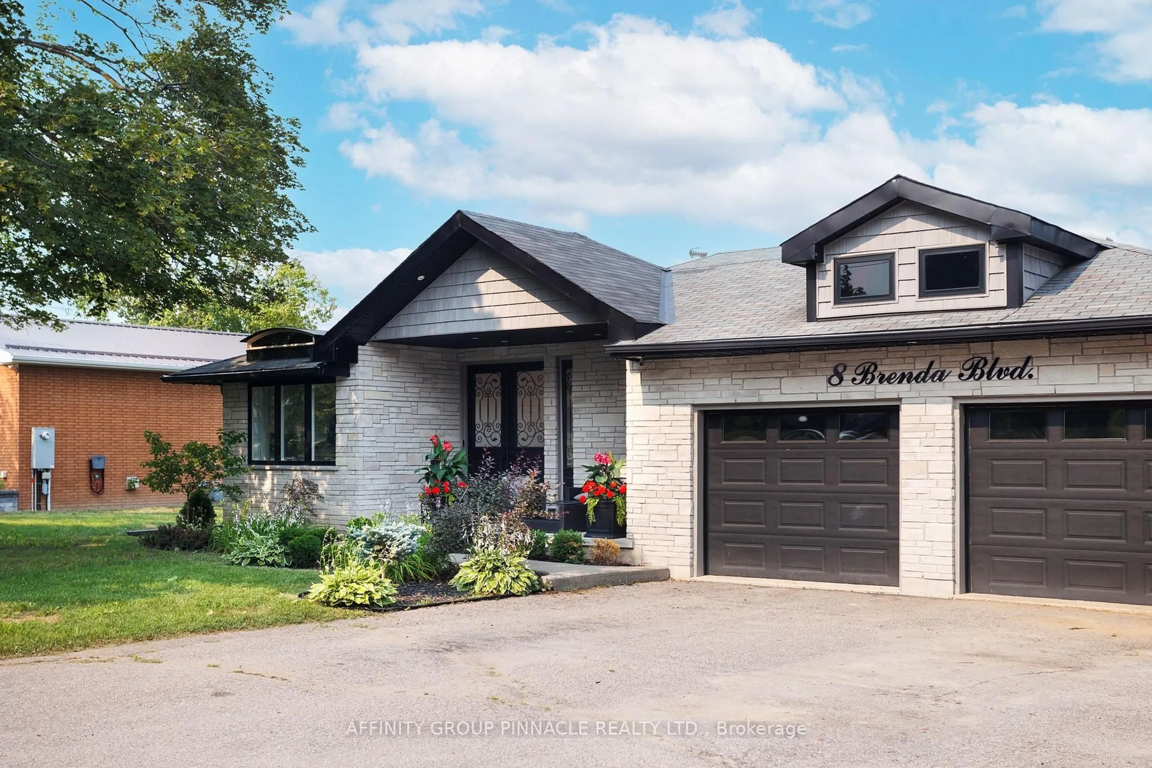 Home with brick exterior material, street for 8 Brenda Blvd, Kawartha Lakes Ontario K0M 2M0
