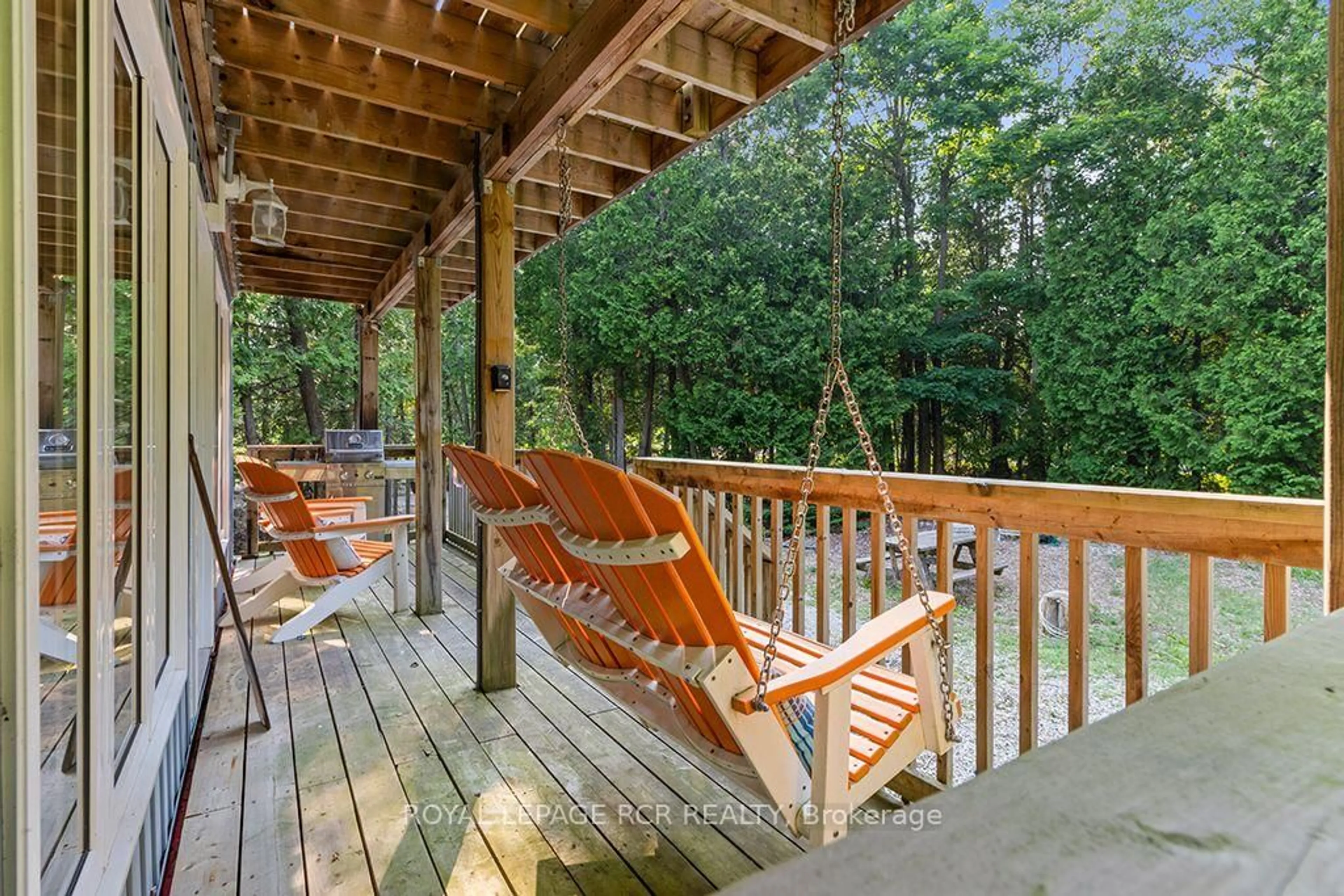 Patio, water/lake/river/ocean view for 10 Dunks Bay Rd, Northern Bruce Peninsula Ontario N0H 2R0