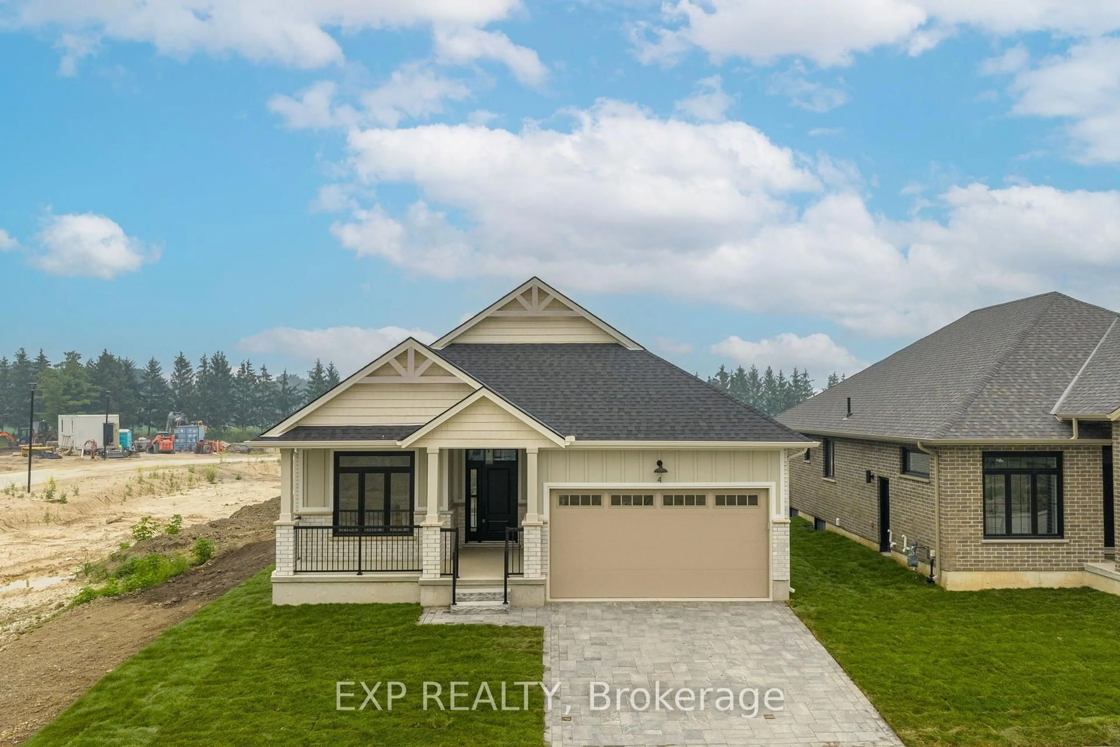 A pic from outside/outdoor area/front of a property/back of a property/a pic from drone, unknown for 73 Dearing Dr, South Huron Ontario N0M 1T0