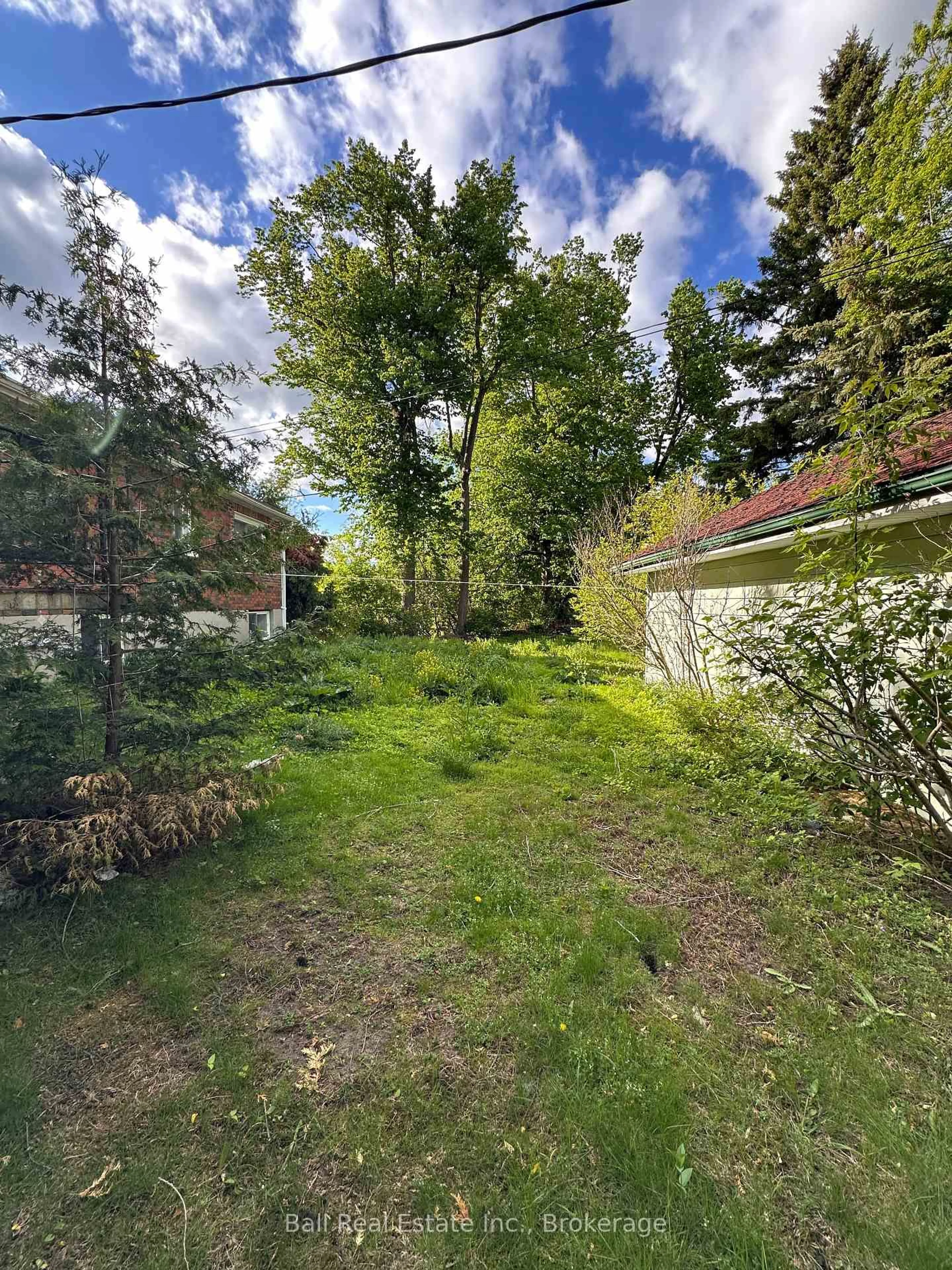 A pic from outside/outdoor area/front of a property/back of a property/a pic from drone, forest/trees view for 10 Arthur Ave, Peterborough Ontario K9J 5X5