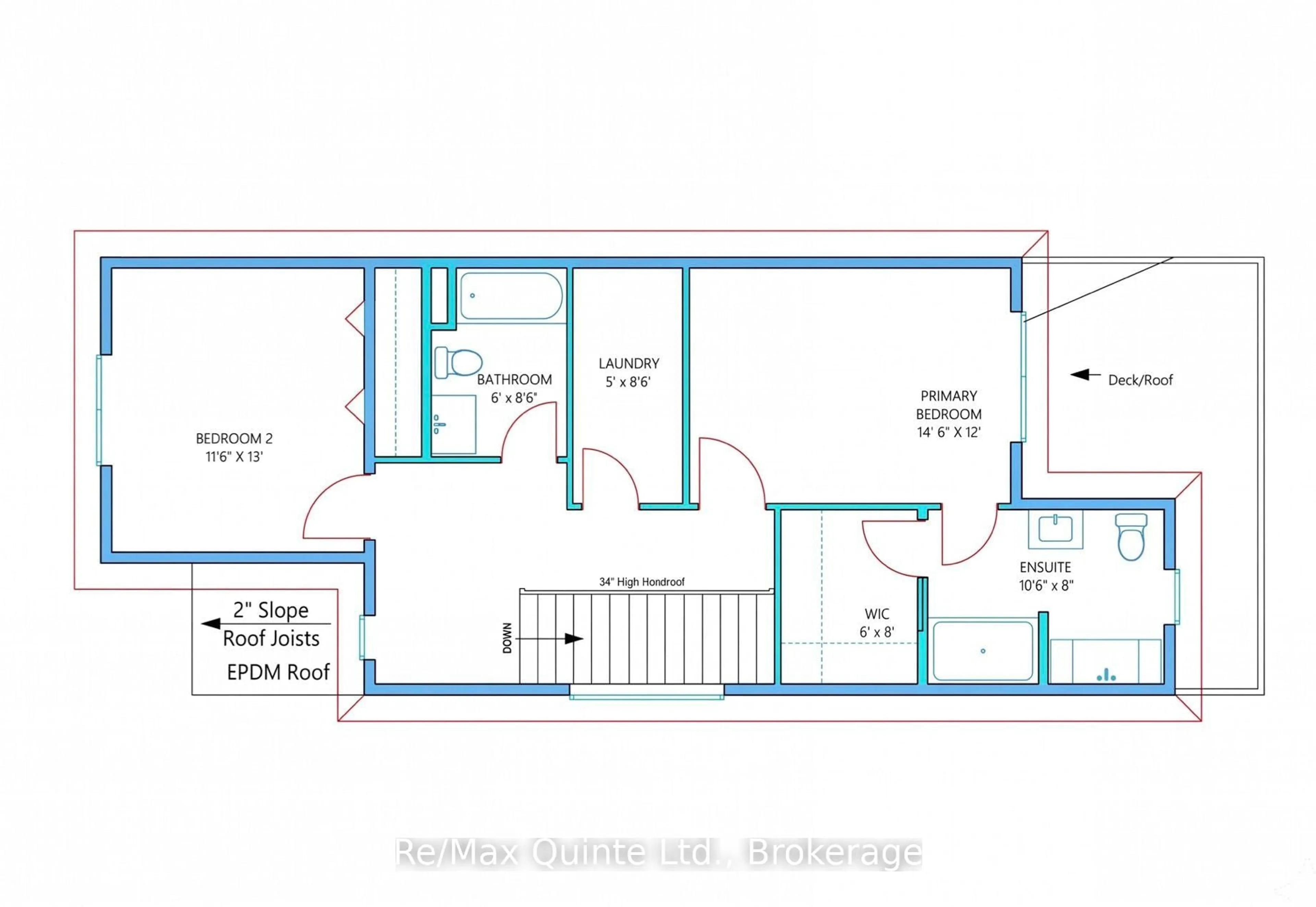 Floor plan for 175A Ontario St, Brighton Ontario K0K 1H0
