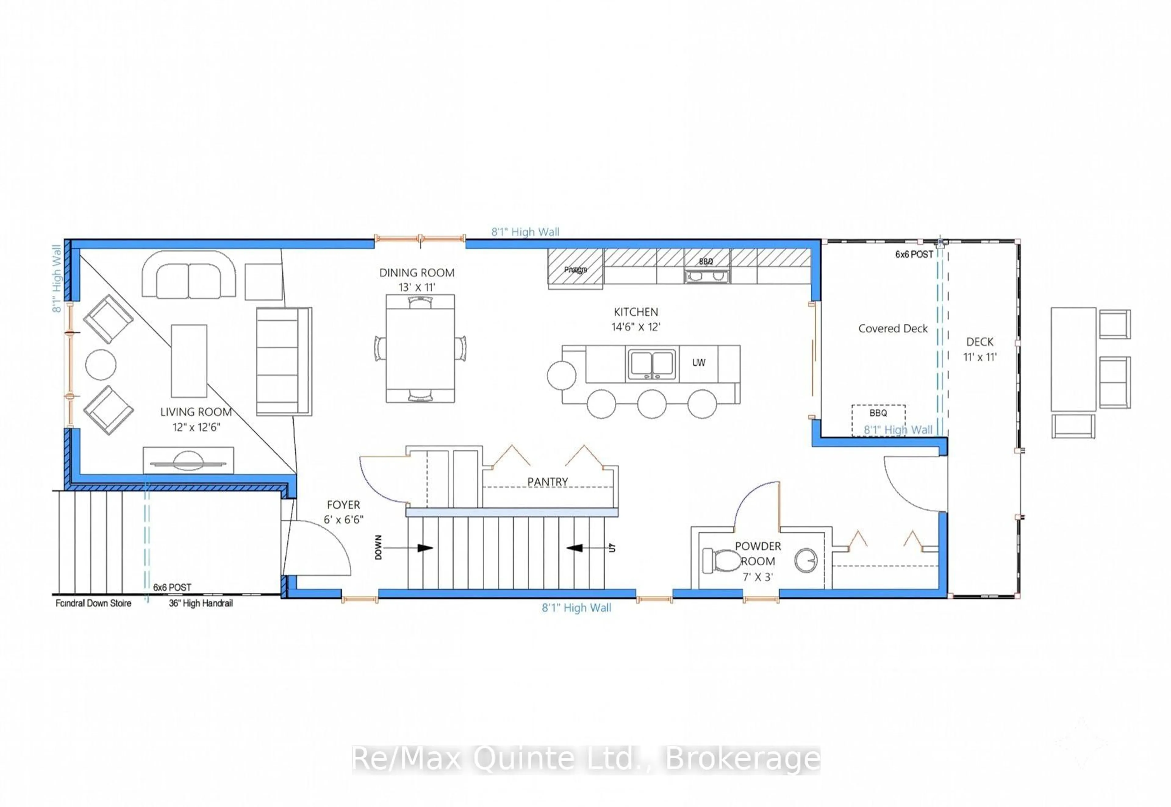 Floor plan for 175A Ontario St, Brighton Ontario K0K 1H0